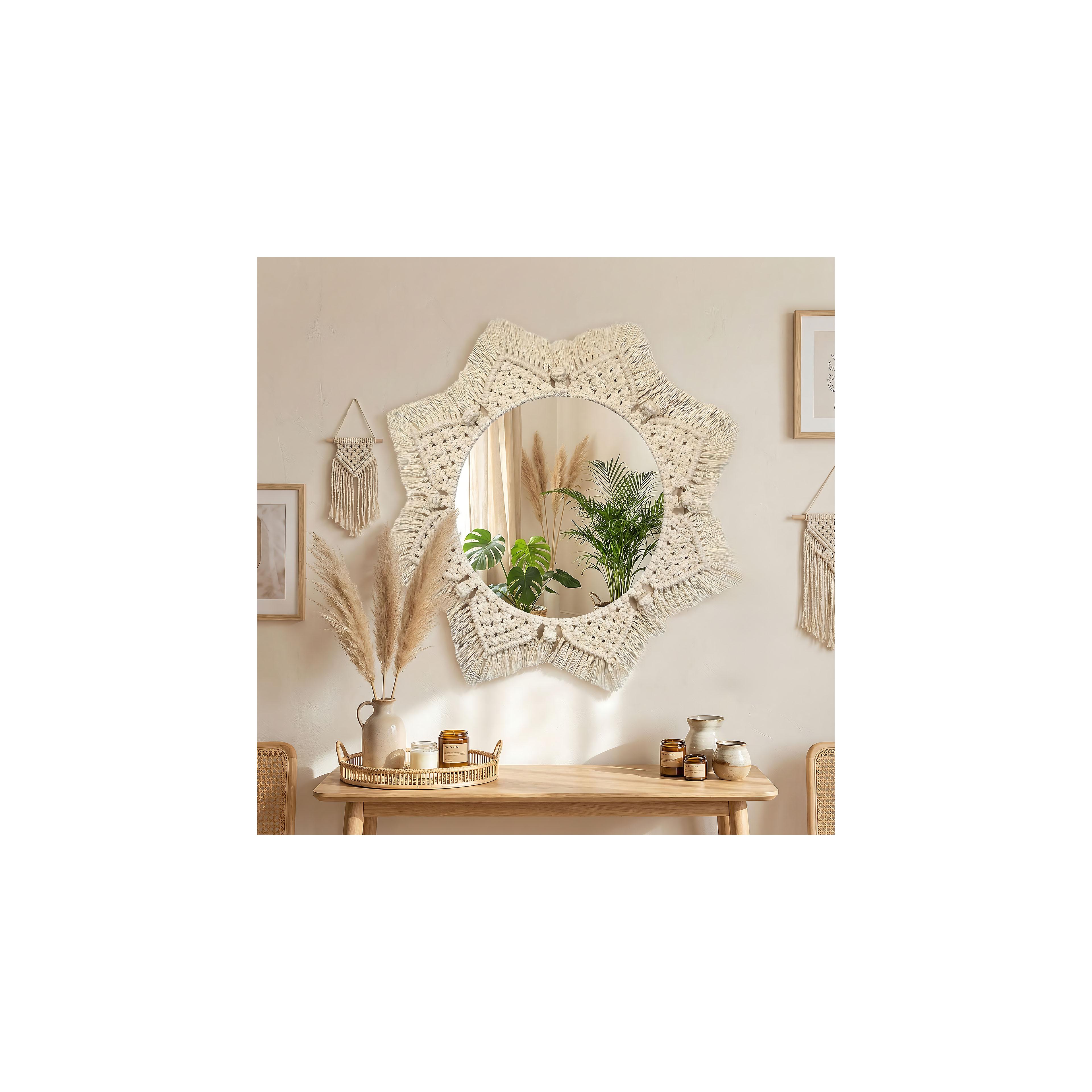 Boho-Wandspiegel 53CM 322048