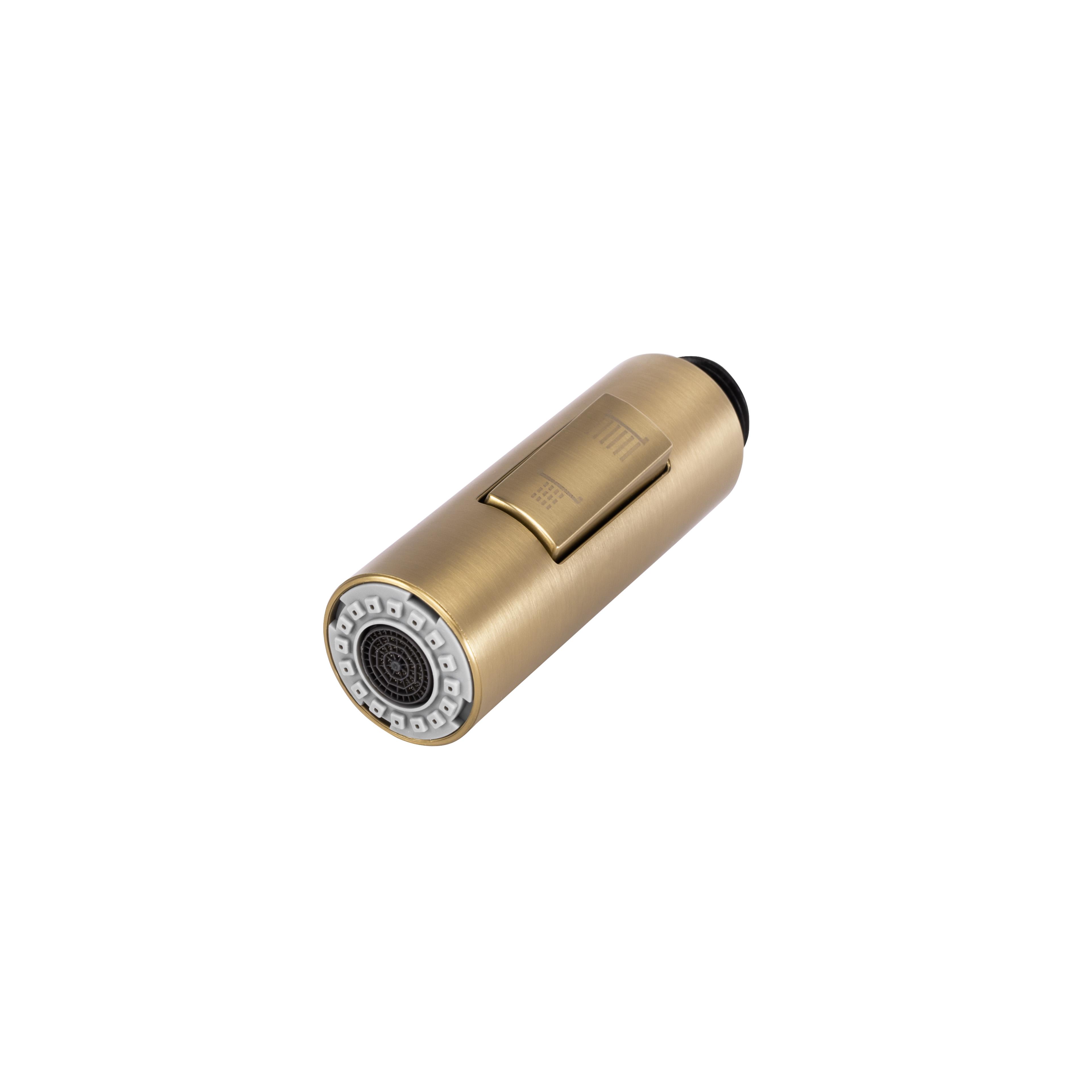 Air outlet with aerator for kitchen faucet REA Fresh Brush Gold