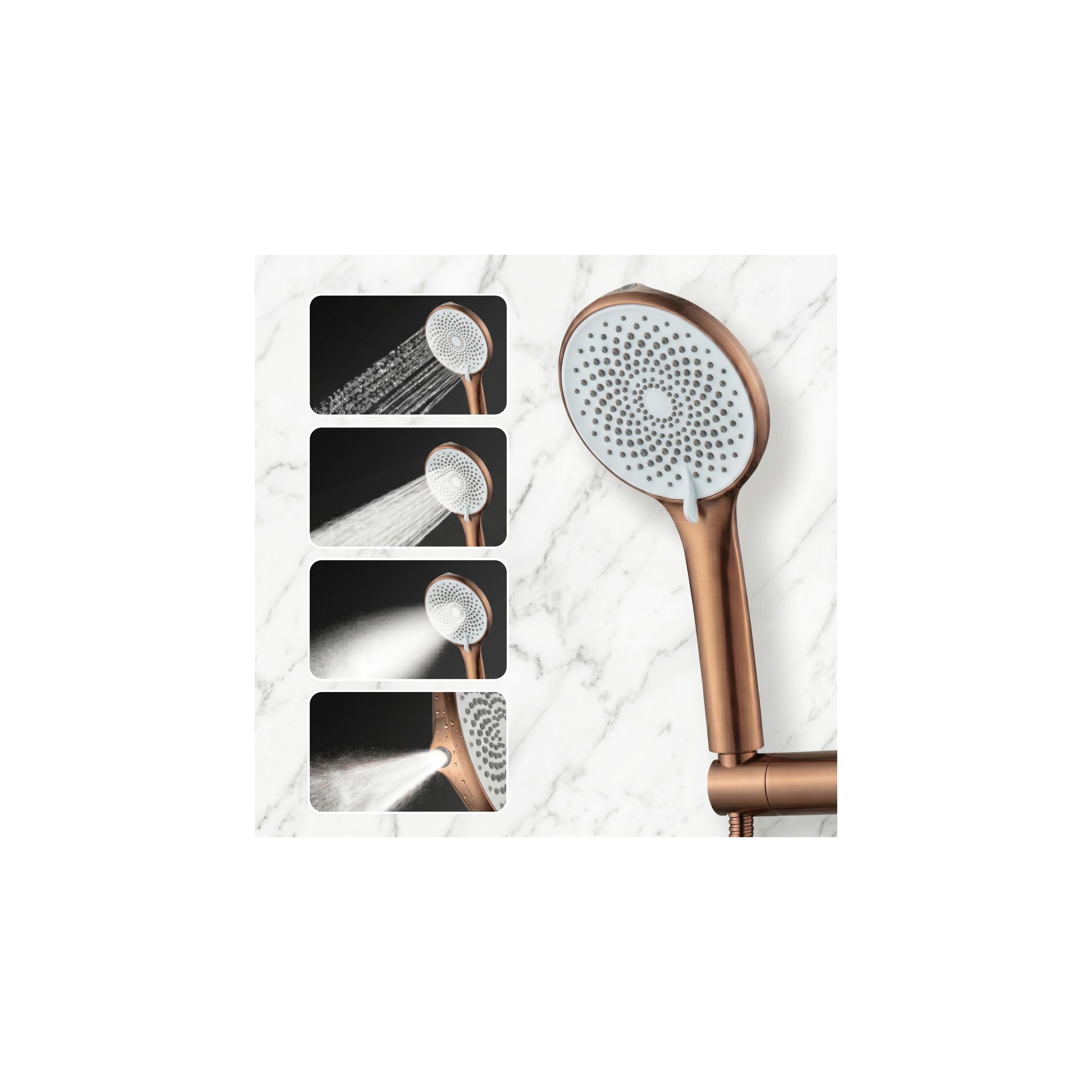 Shower handset REA JS-020 BRUSH COPPER