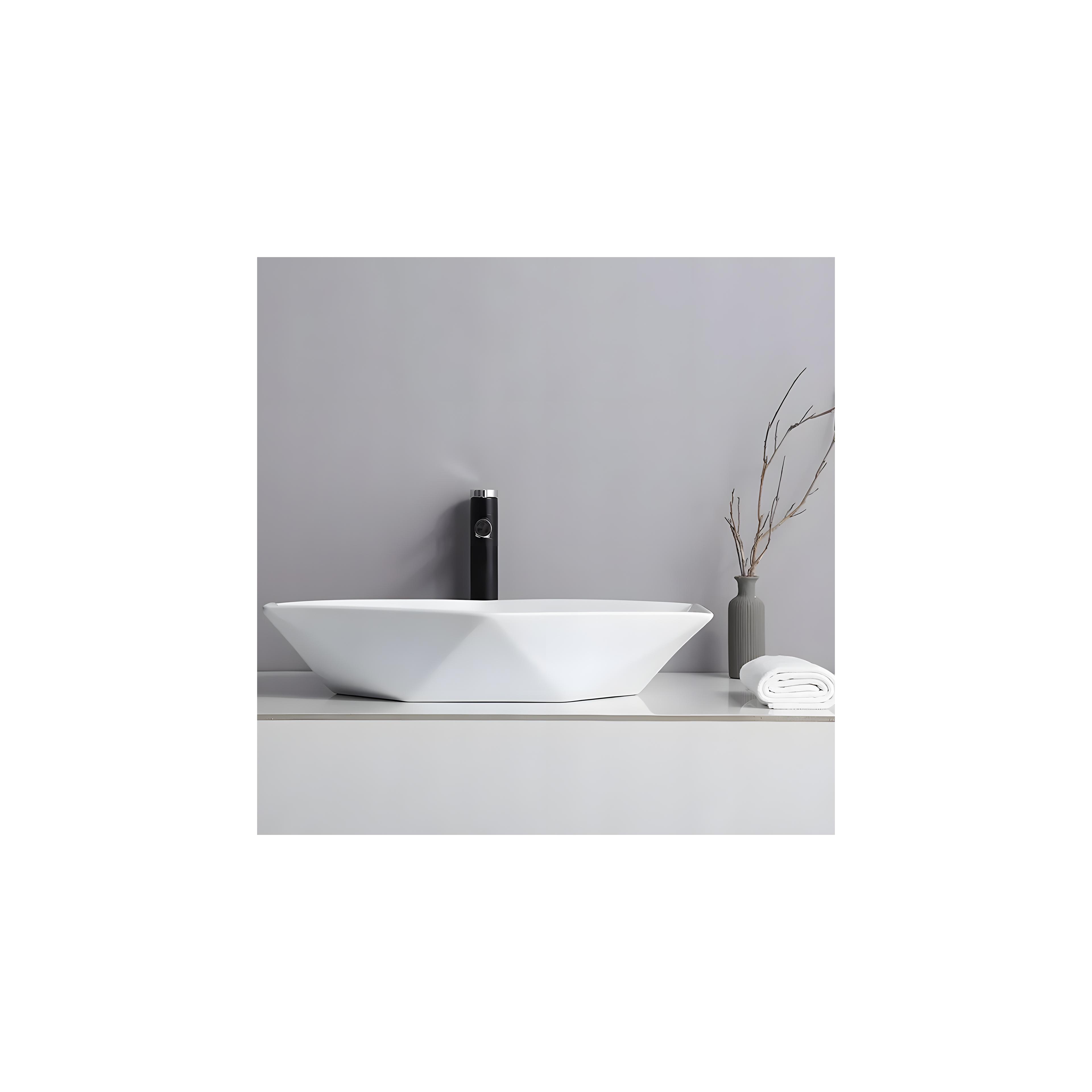 Aufsatzwaschbecken Rea Vegas white