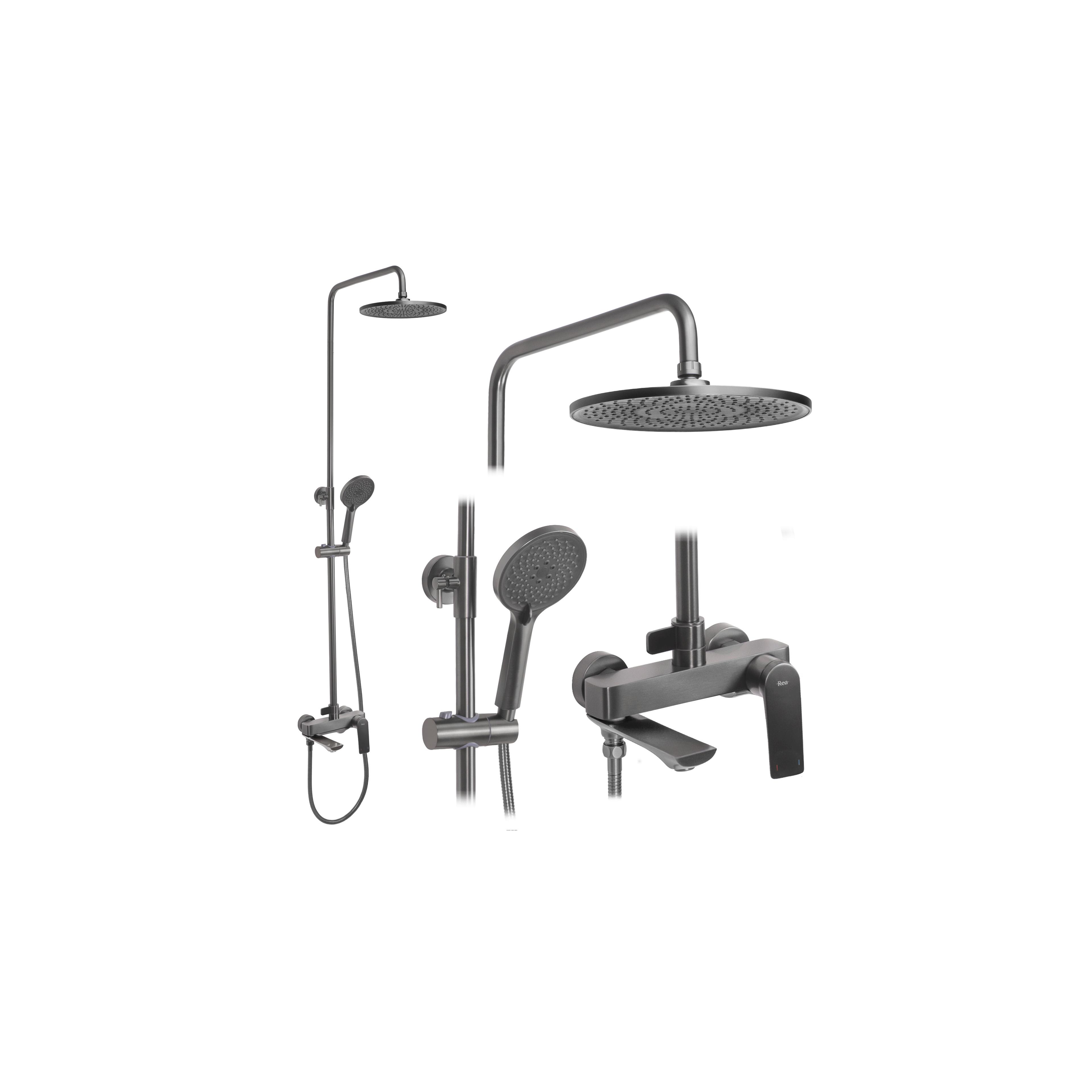Sprchový set REA AVALON Titanium