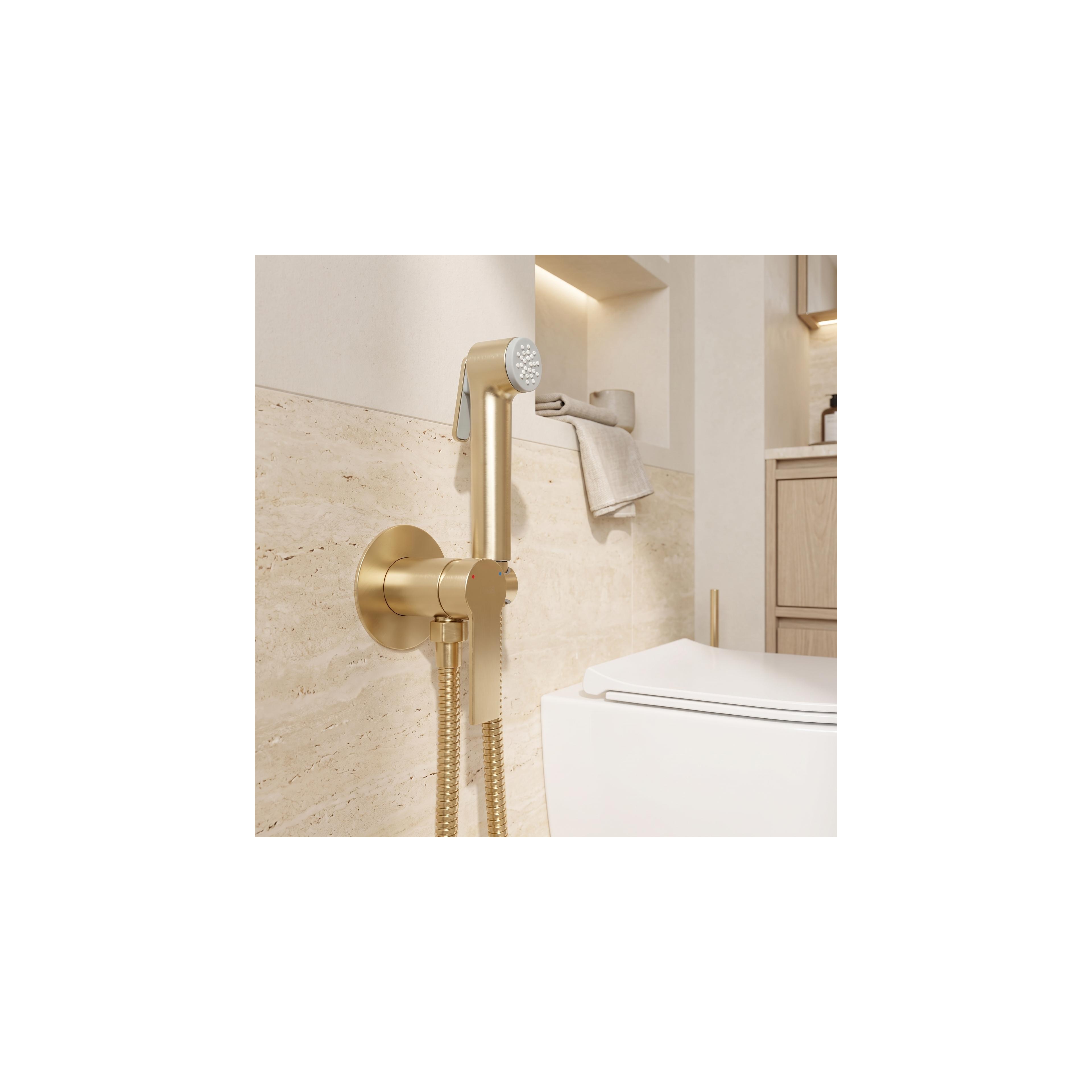 Bidet faucet REA Argus Brush Gold
