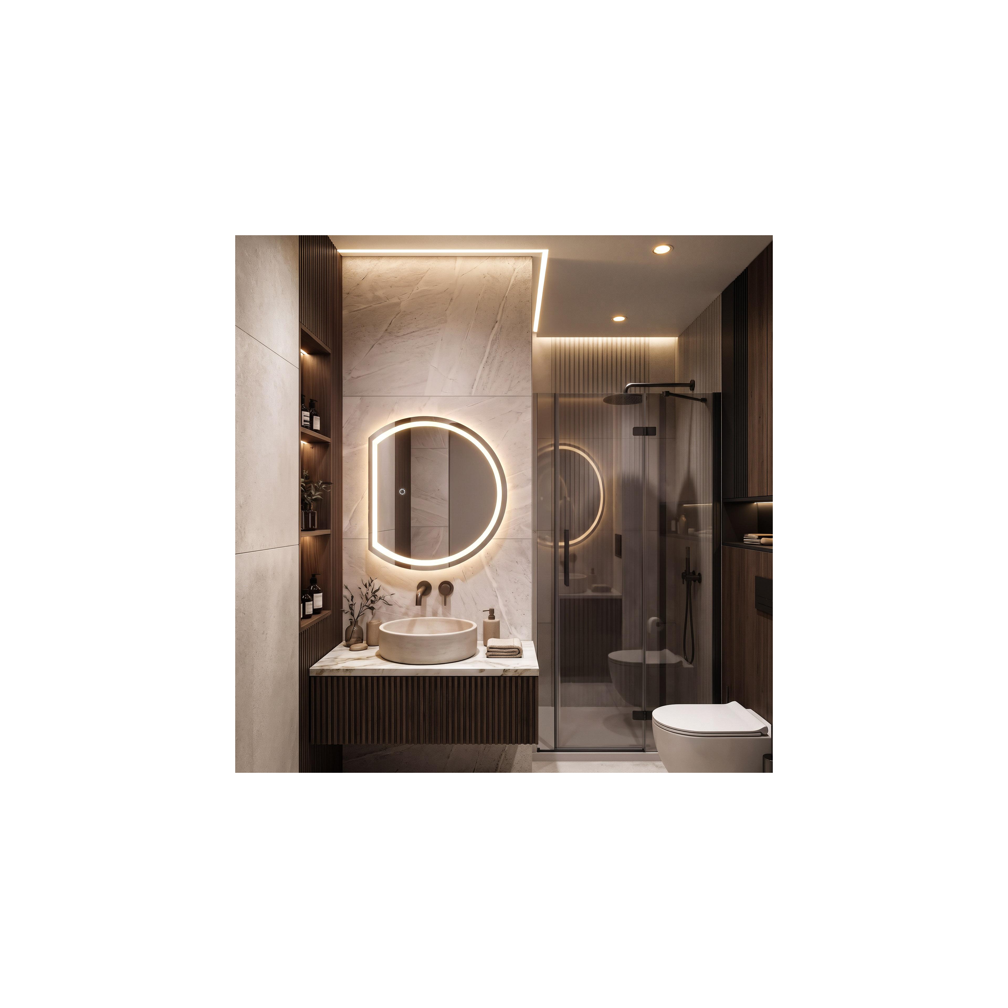 Espejo de pared LED YH-BL-2 54x60cm