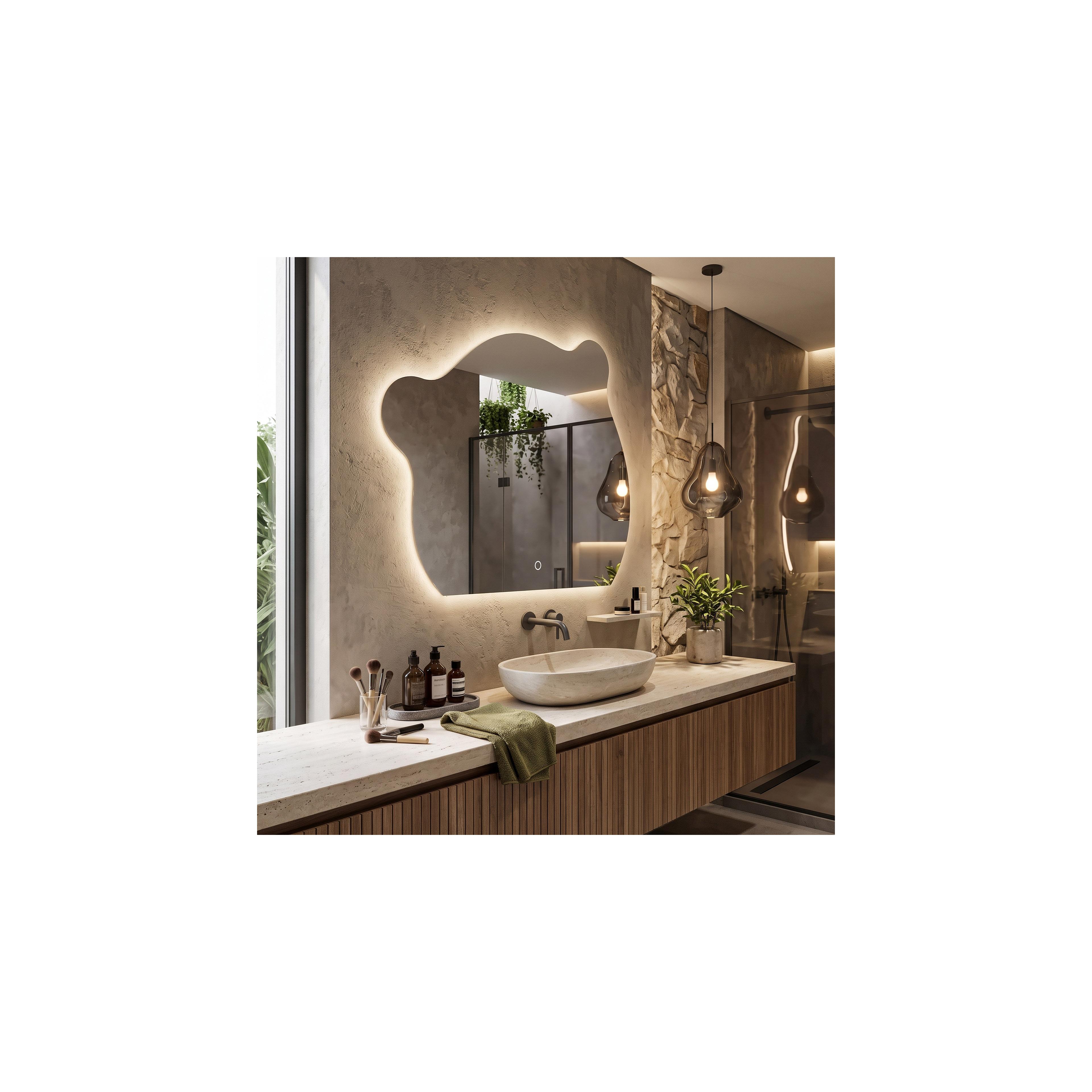 Lustro ścienne LED YH-BL-3 70x85cm