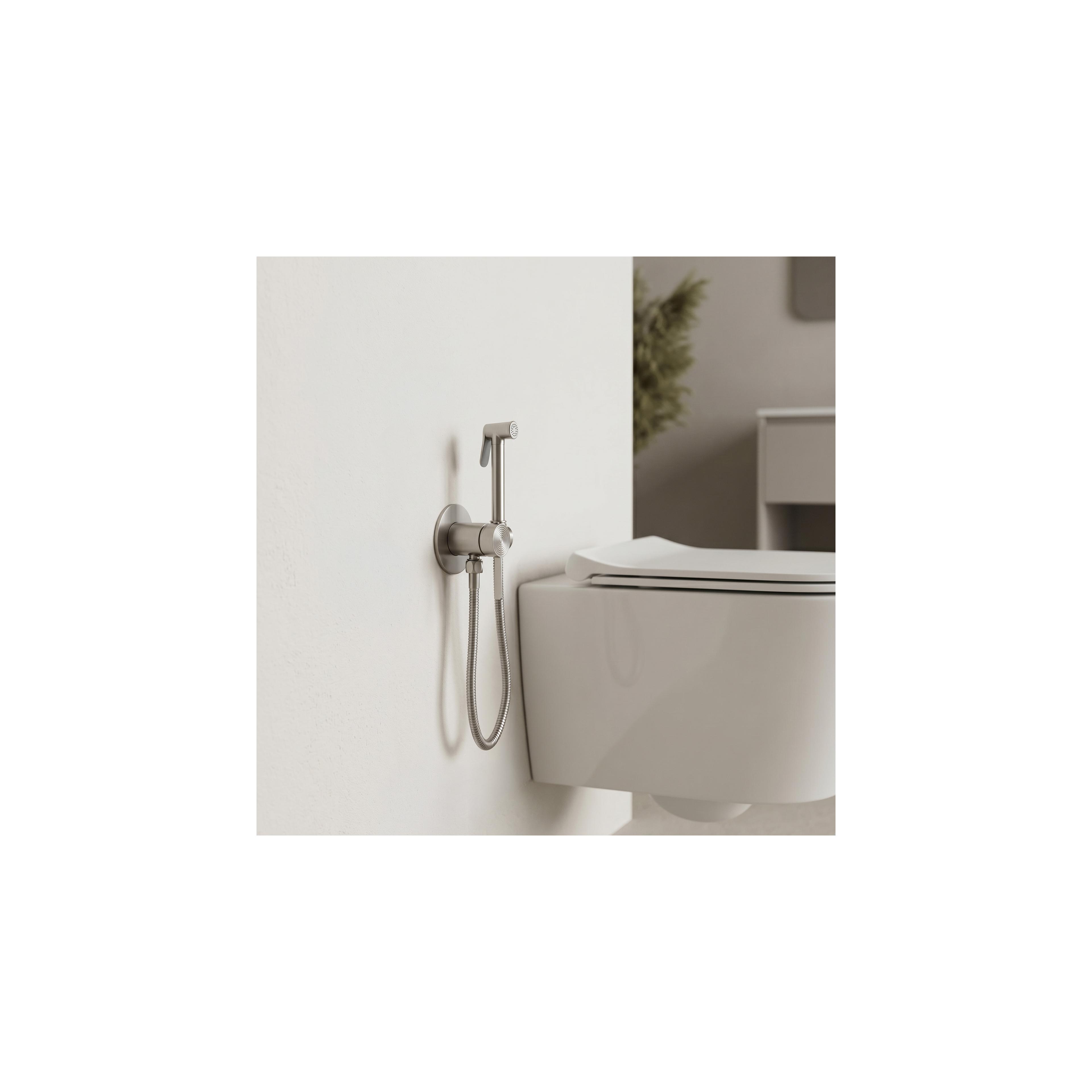 Bidetarmatur Rea Foster Brush Nickel