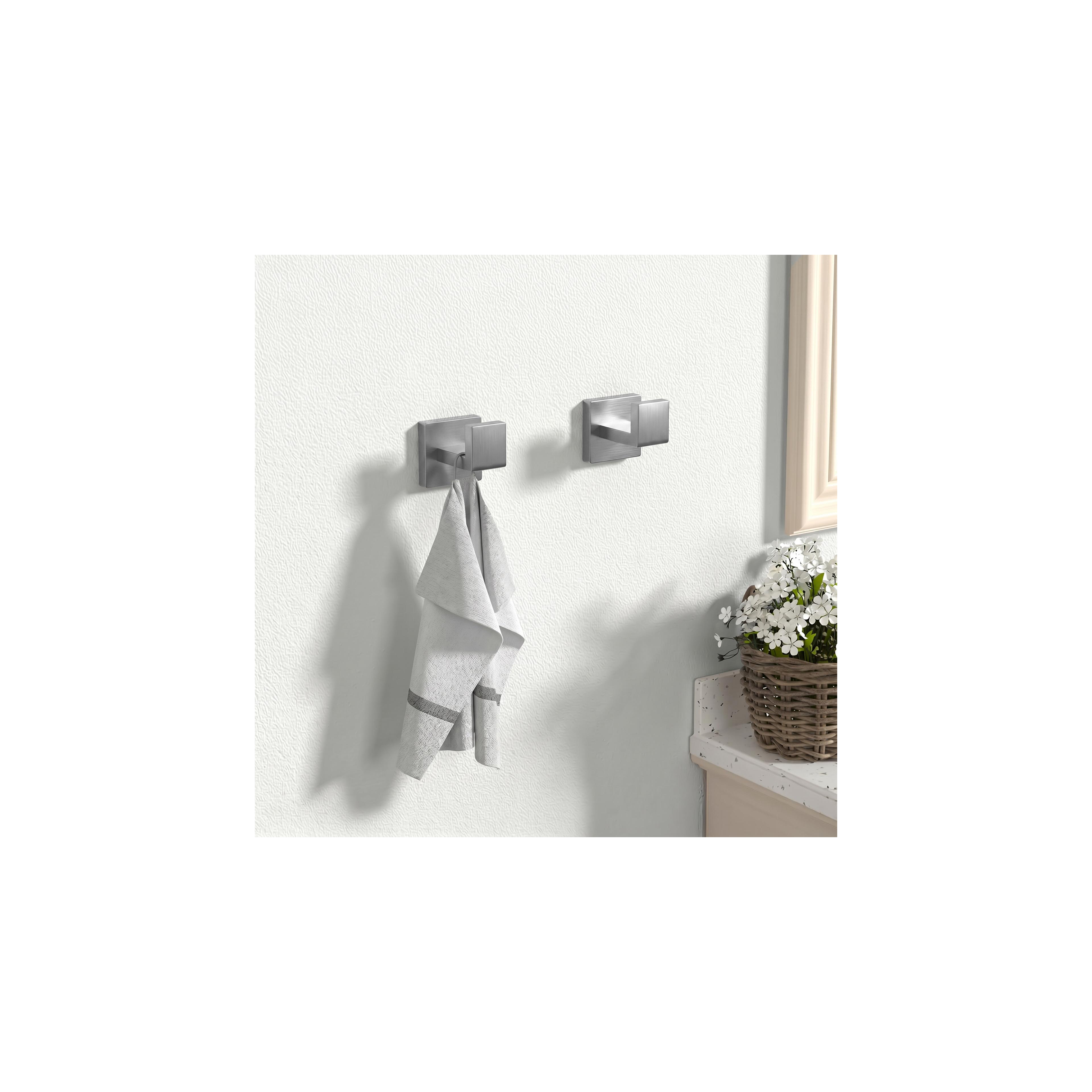 Badezimmer-Accessoire-Set Rio Brush Nickel 4-teilig