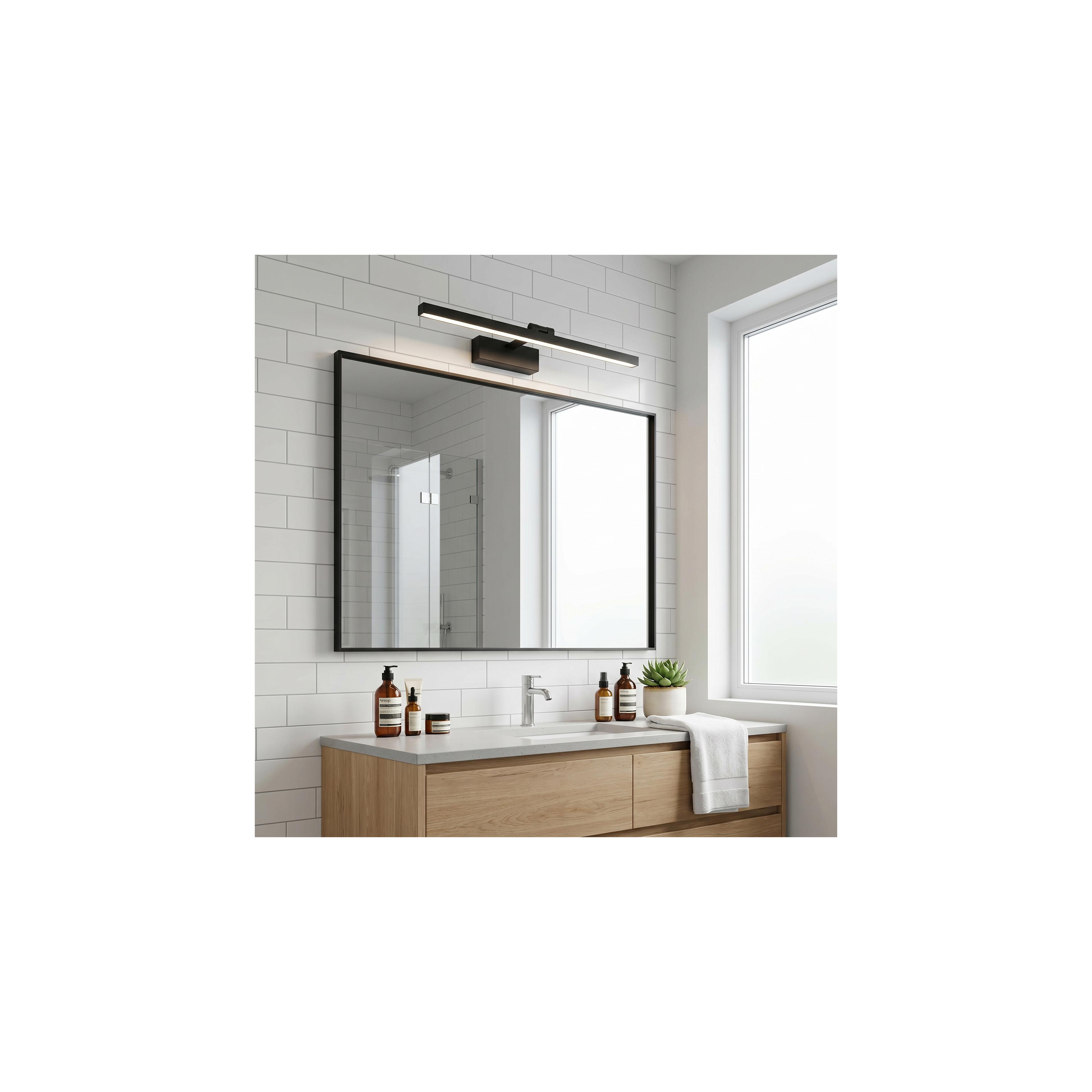 LED аплик за баня APP1867-1W 60 cm Black