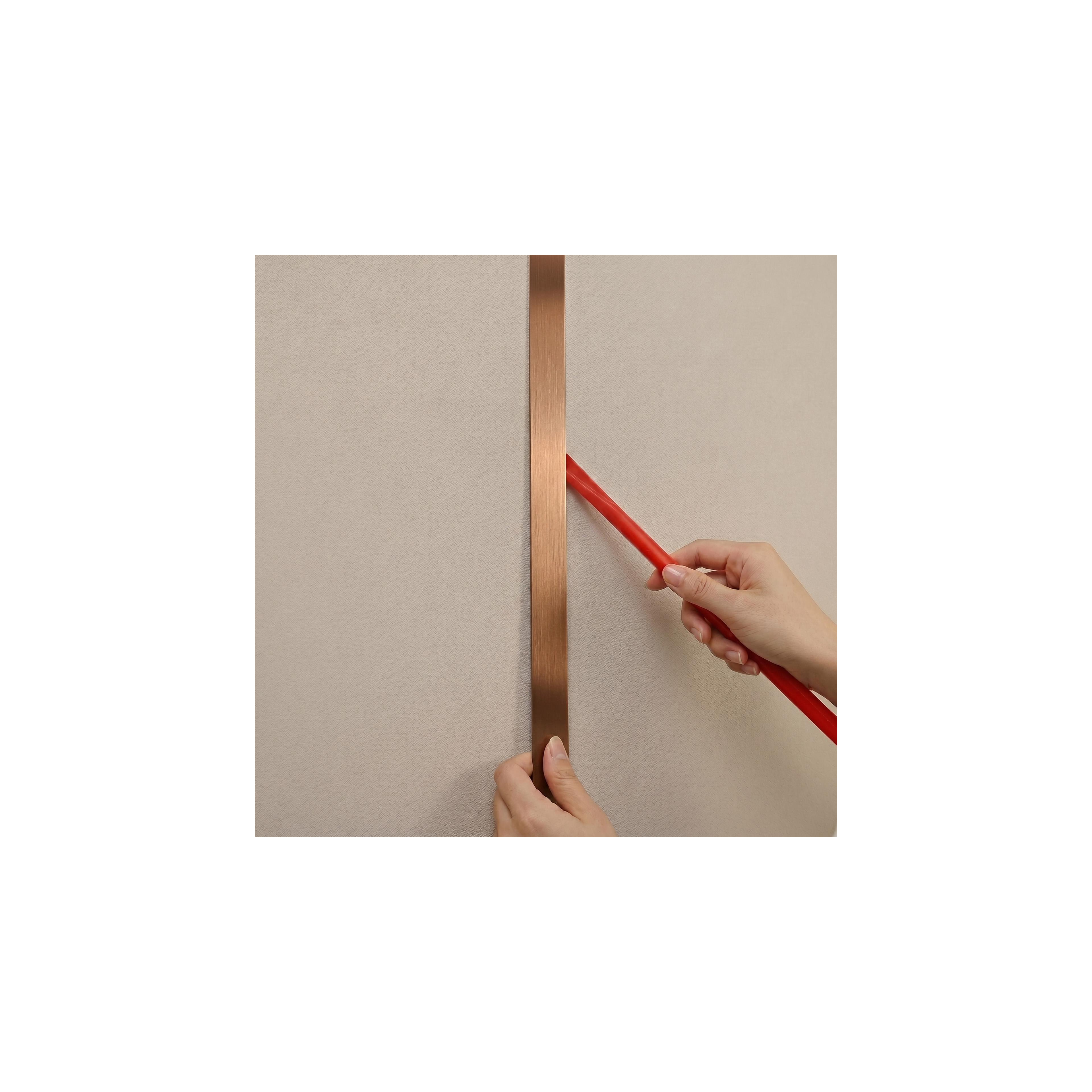 Selbstklebende Zierleiste Rea P14454CB 3,8cm Brush Copper