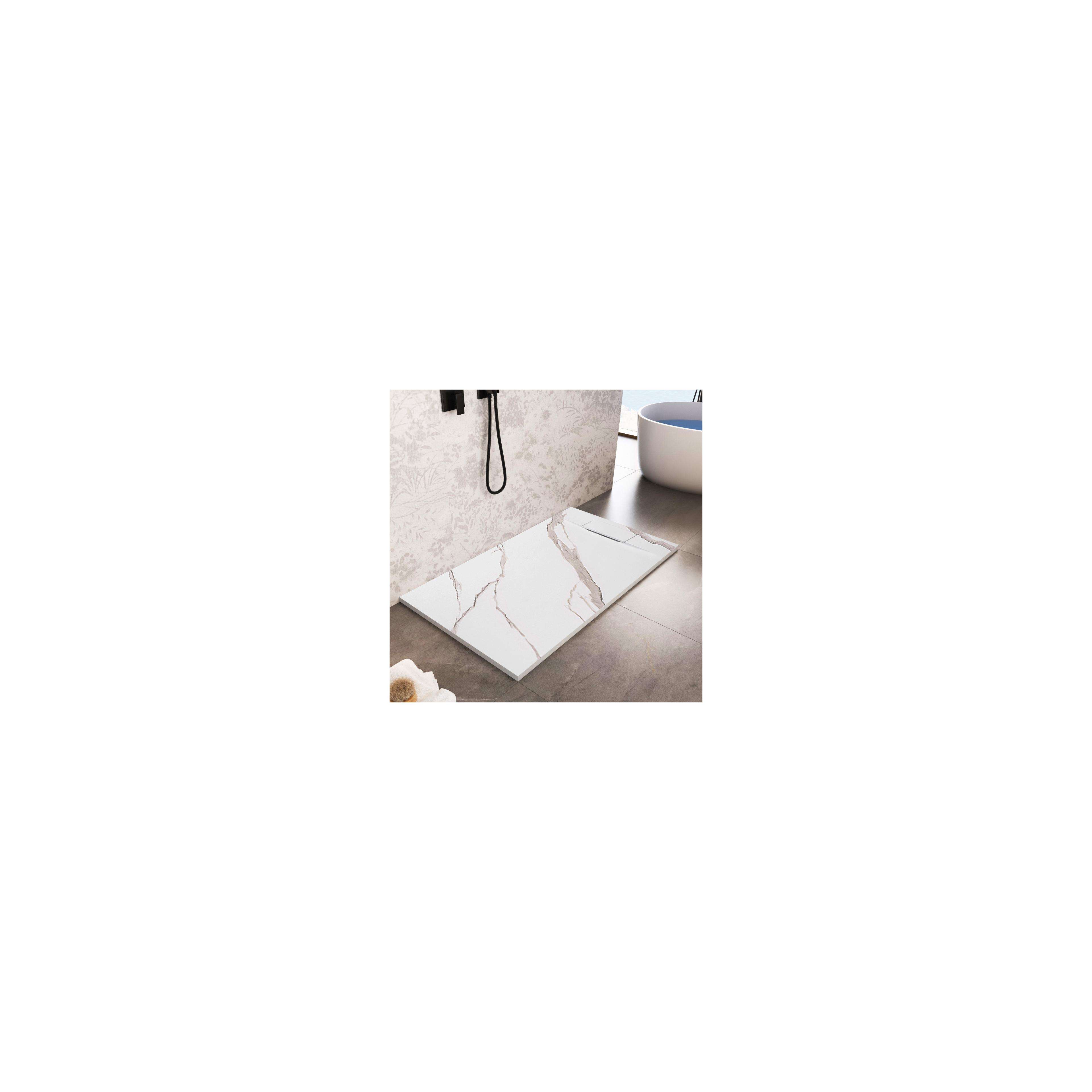 Piatto doccia Bazalt CARRARA WHITE 80x100