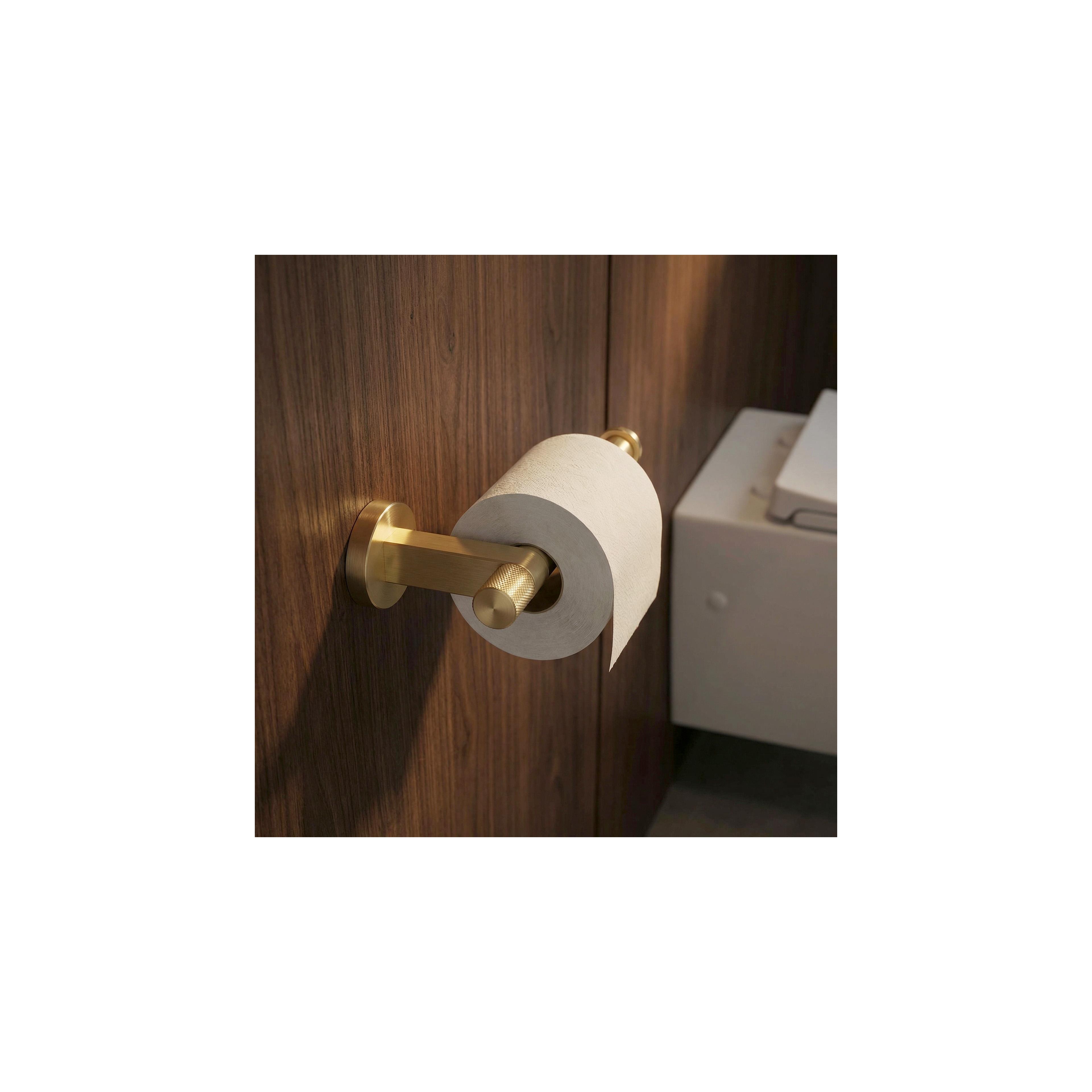 Halter für Toilettenpapier 39105 ORI Brush Gold