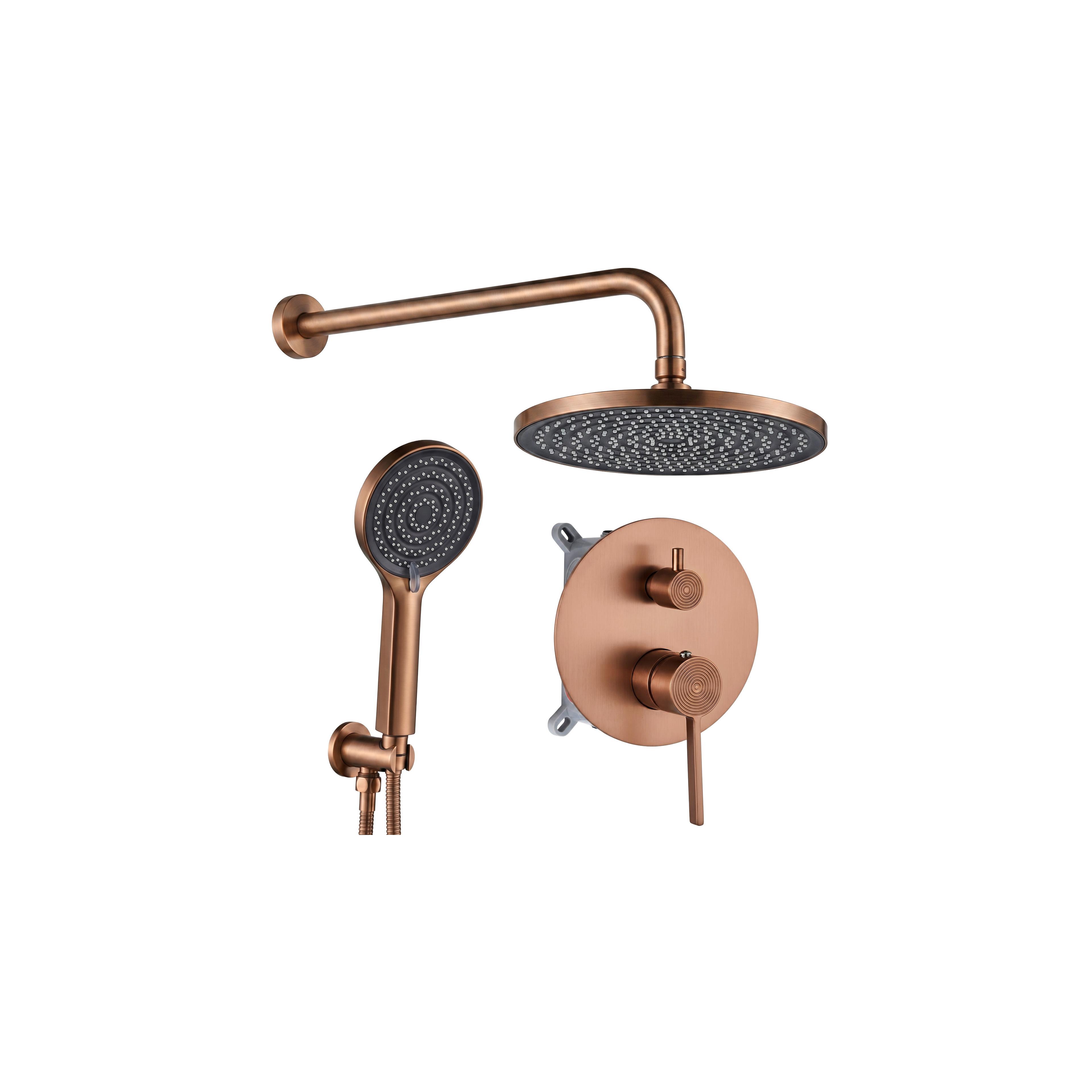 Inbyggd duschset Rea Foster Brush Copper + BOX