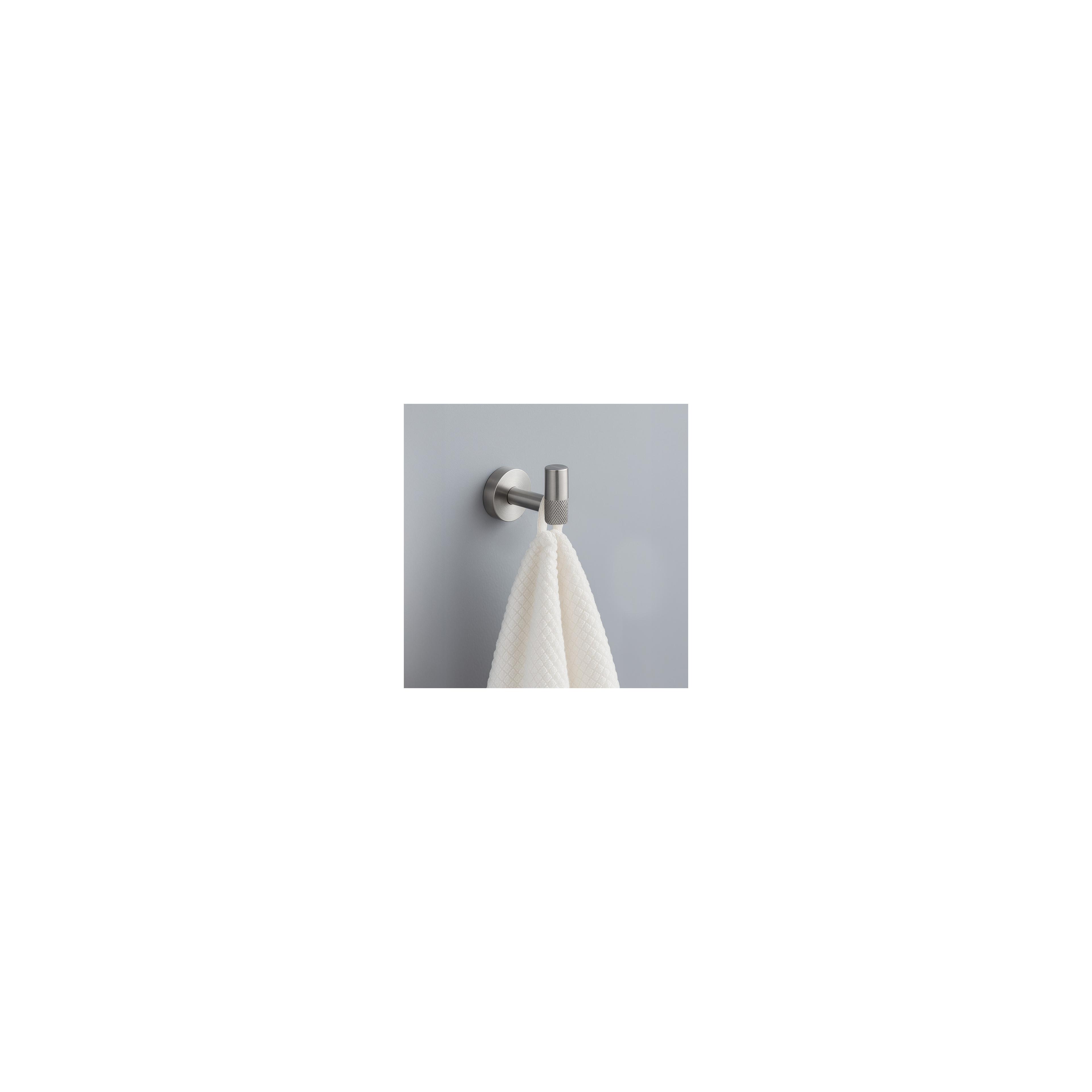 Handdukskrok 6606 Modern Borstad Nickel