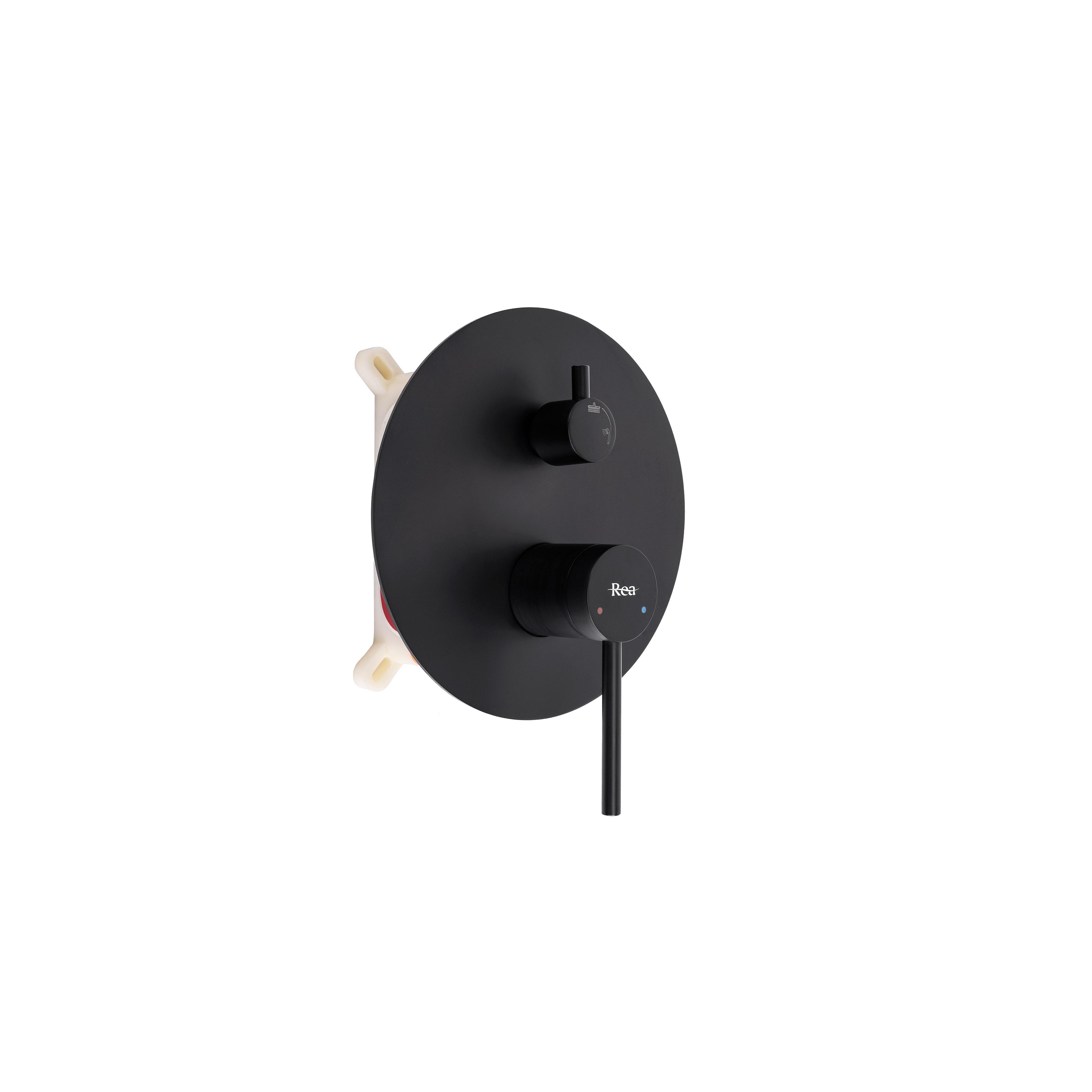 Unterputz Duschset Rea Foss Clif Black + BOX