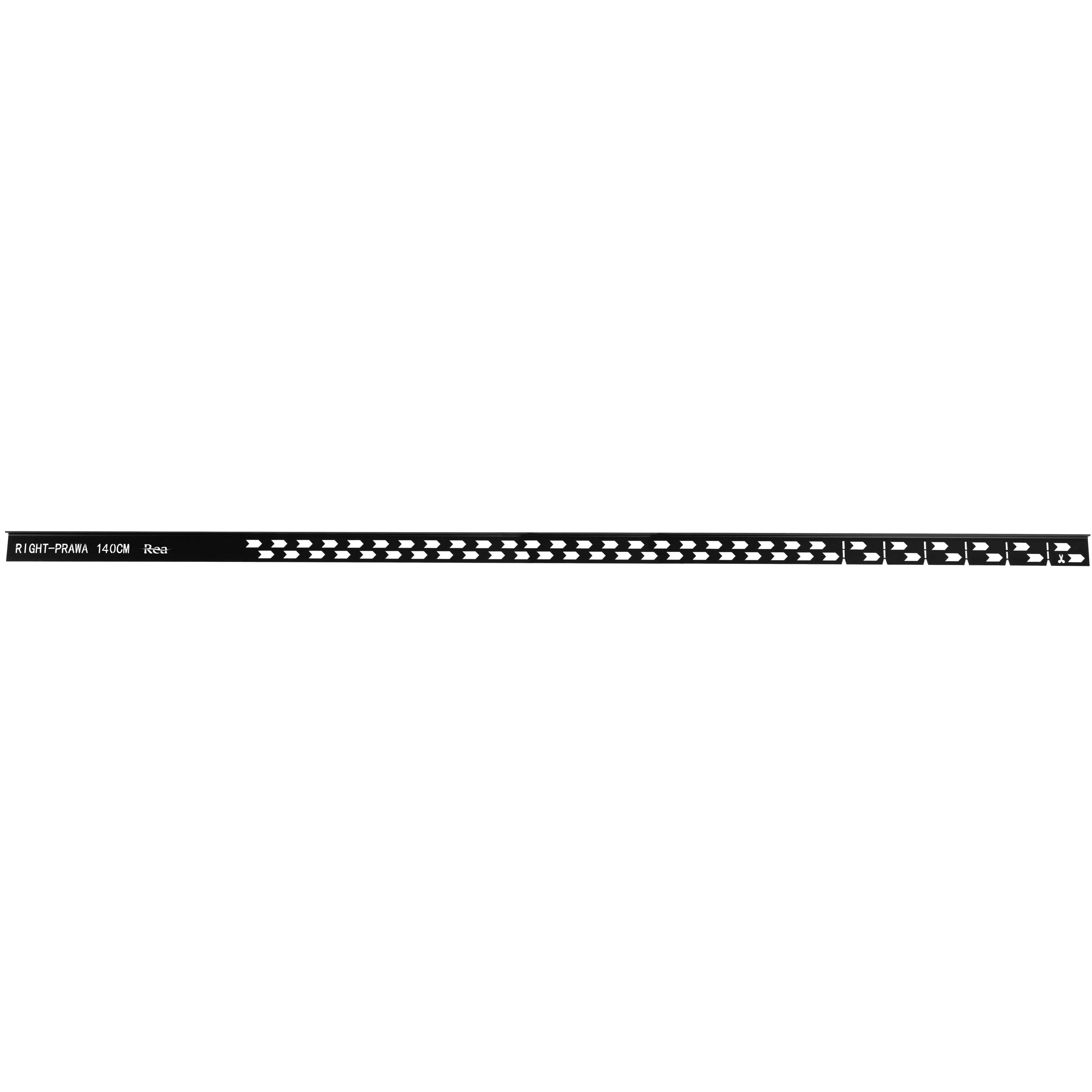 Gefälleprofil 140cm Black