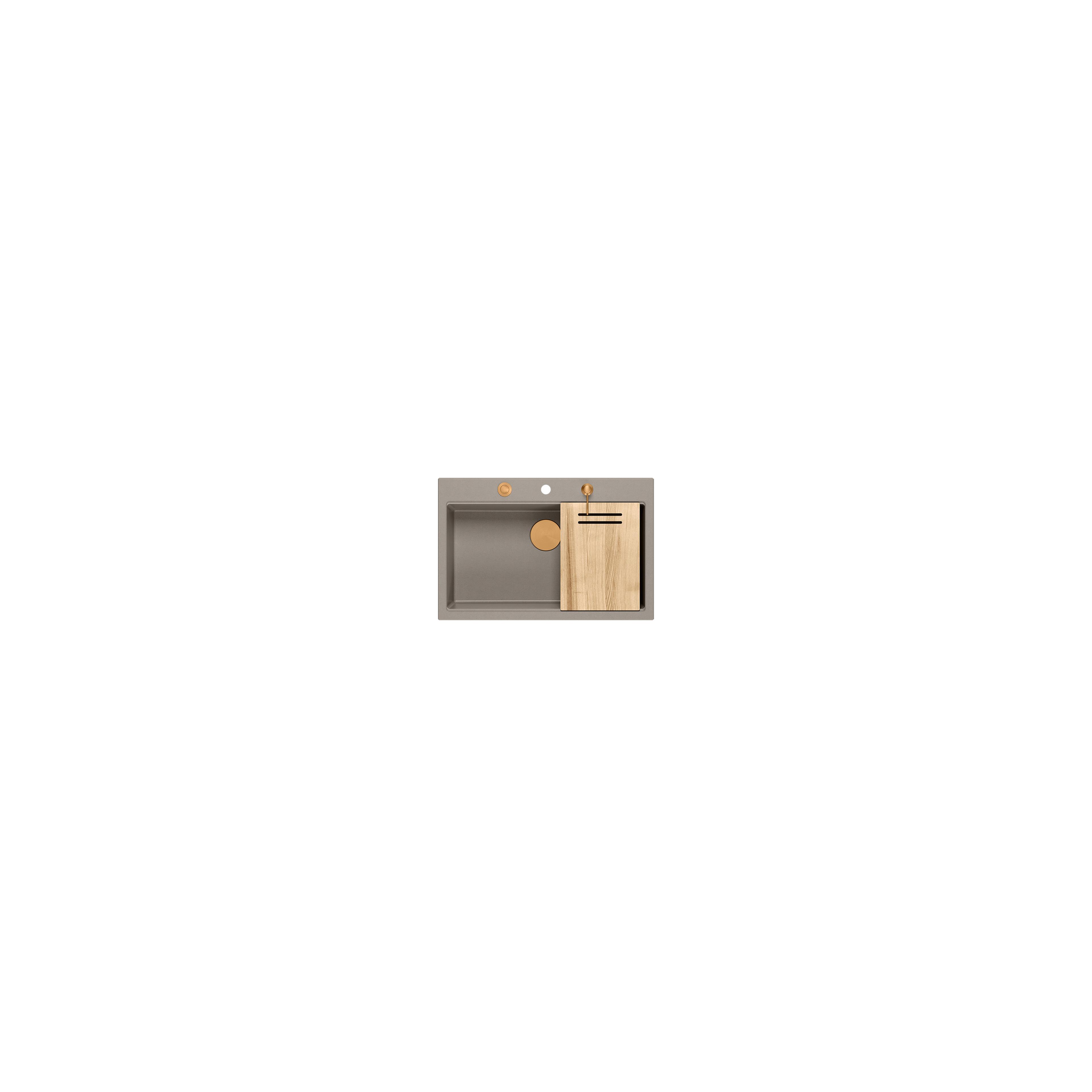 graniidist valamu MARC 110 WORKSTATION Beige