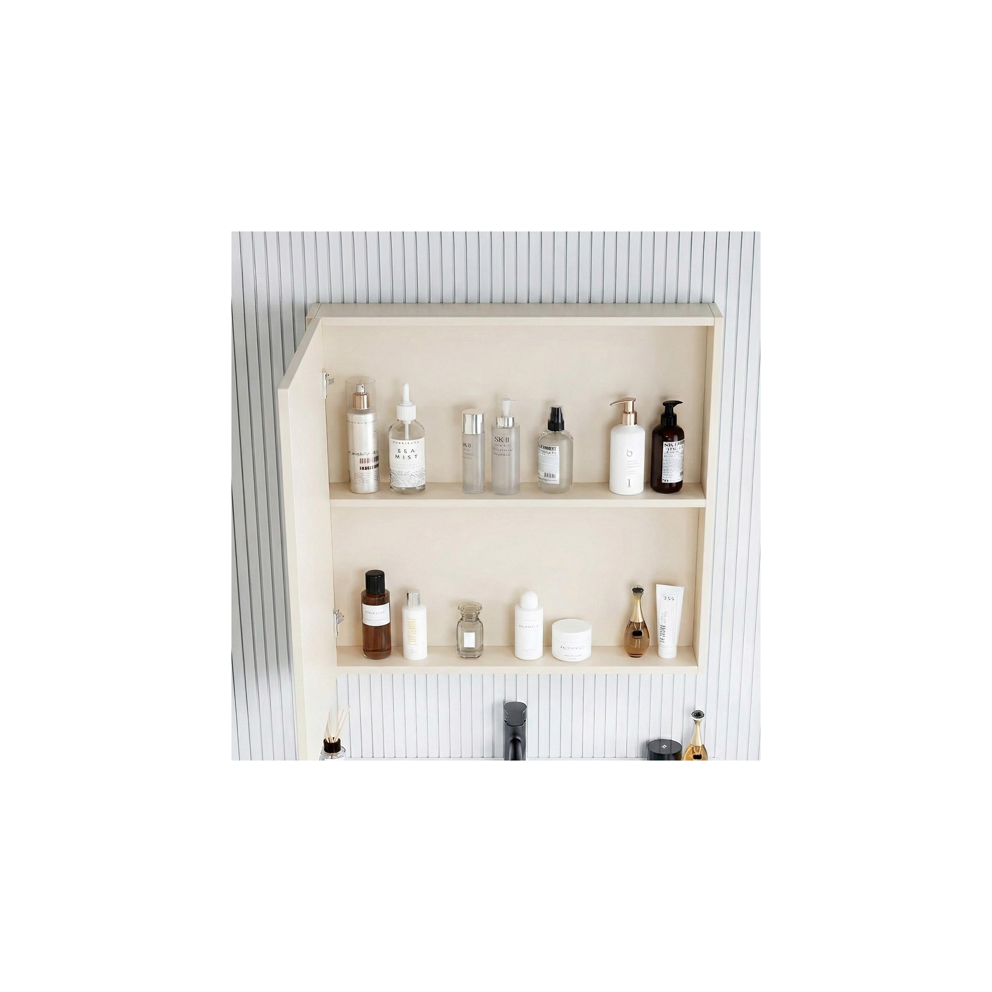 Комплект мебели для ванной с столешницей Marti 60cm Beige