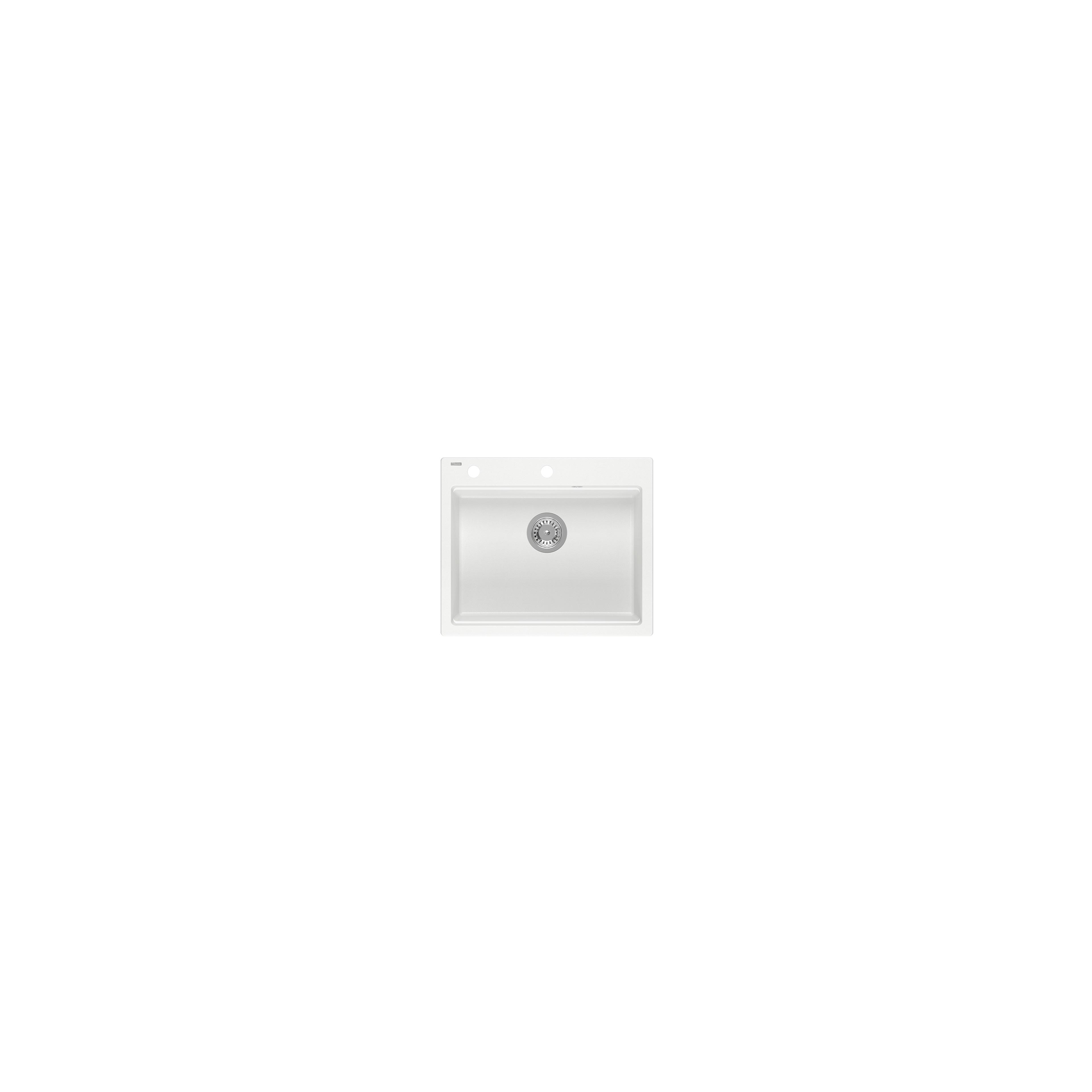 Granitspülbecken KURT 110 WORKSTATION White
