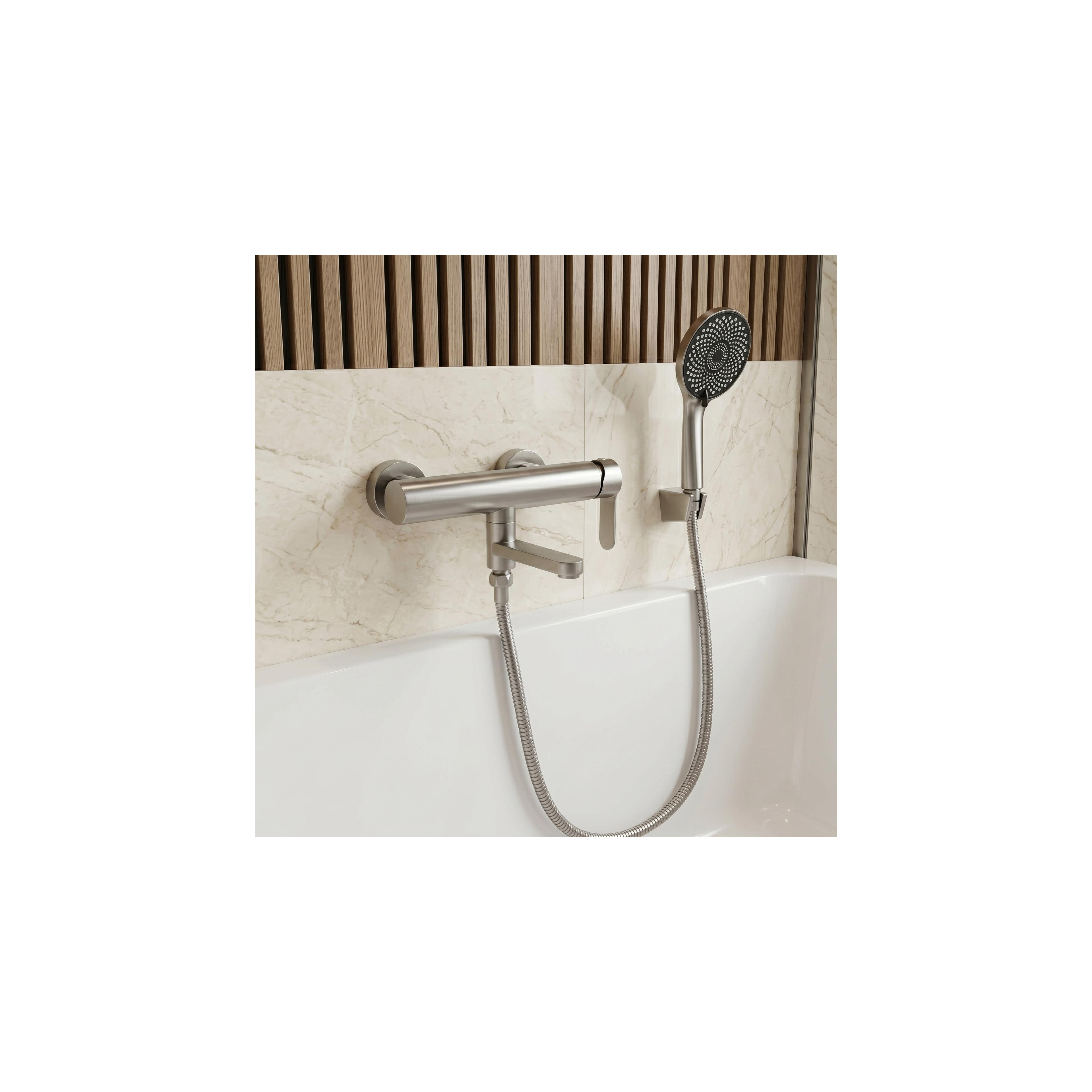 Wannenarmatur Rea Arcos Brushed Nickel