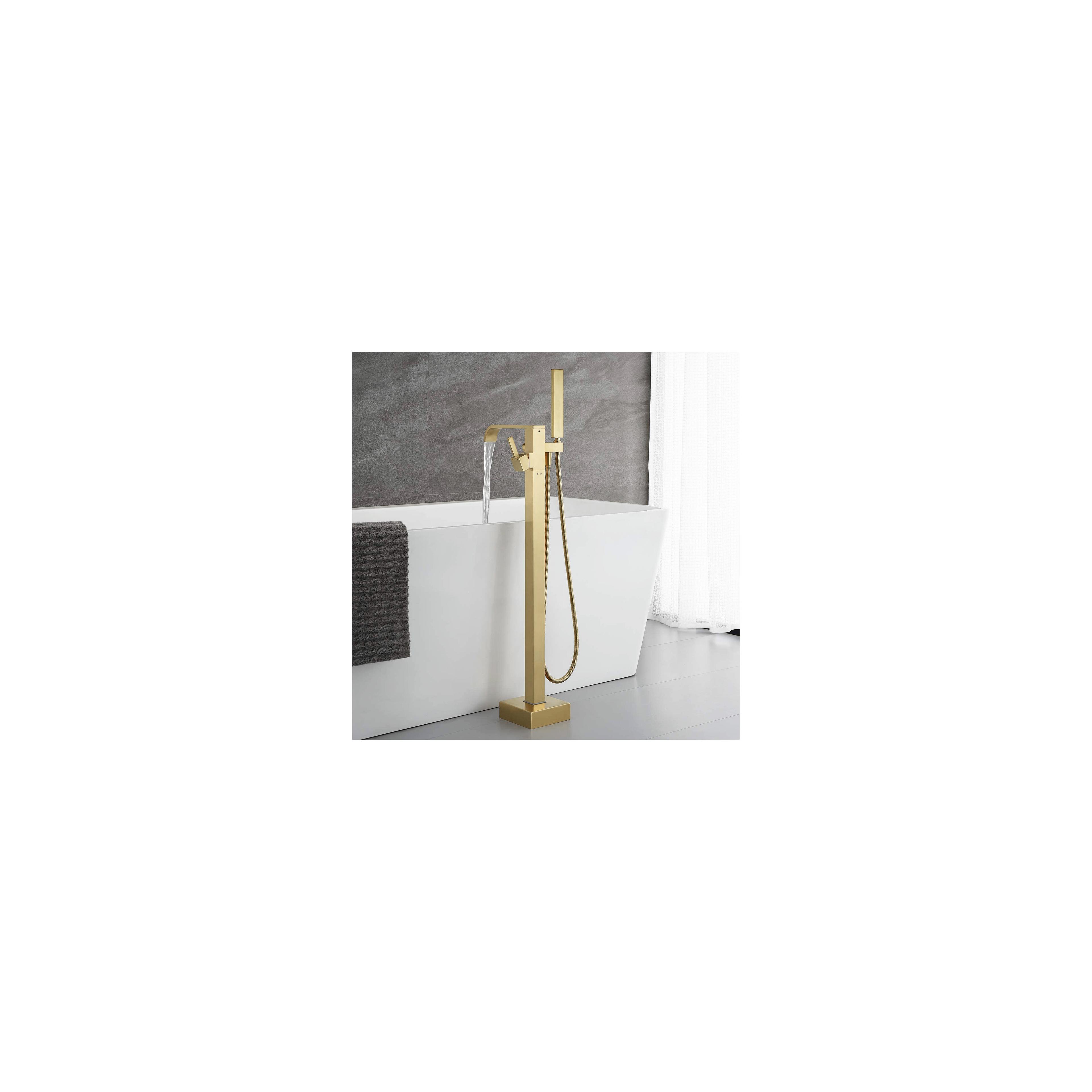 Wannenarmatur Rea Carat Gold Brush