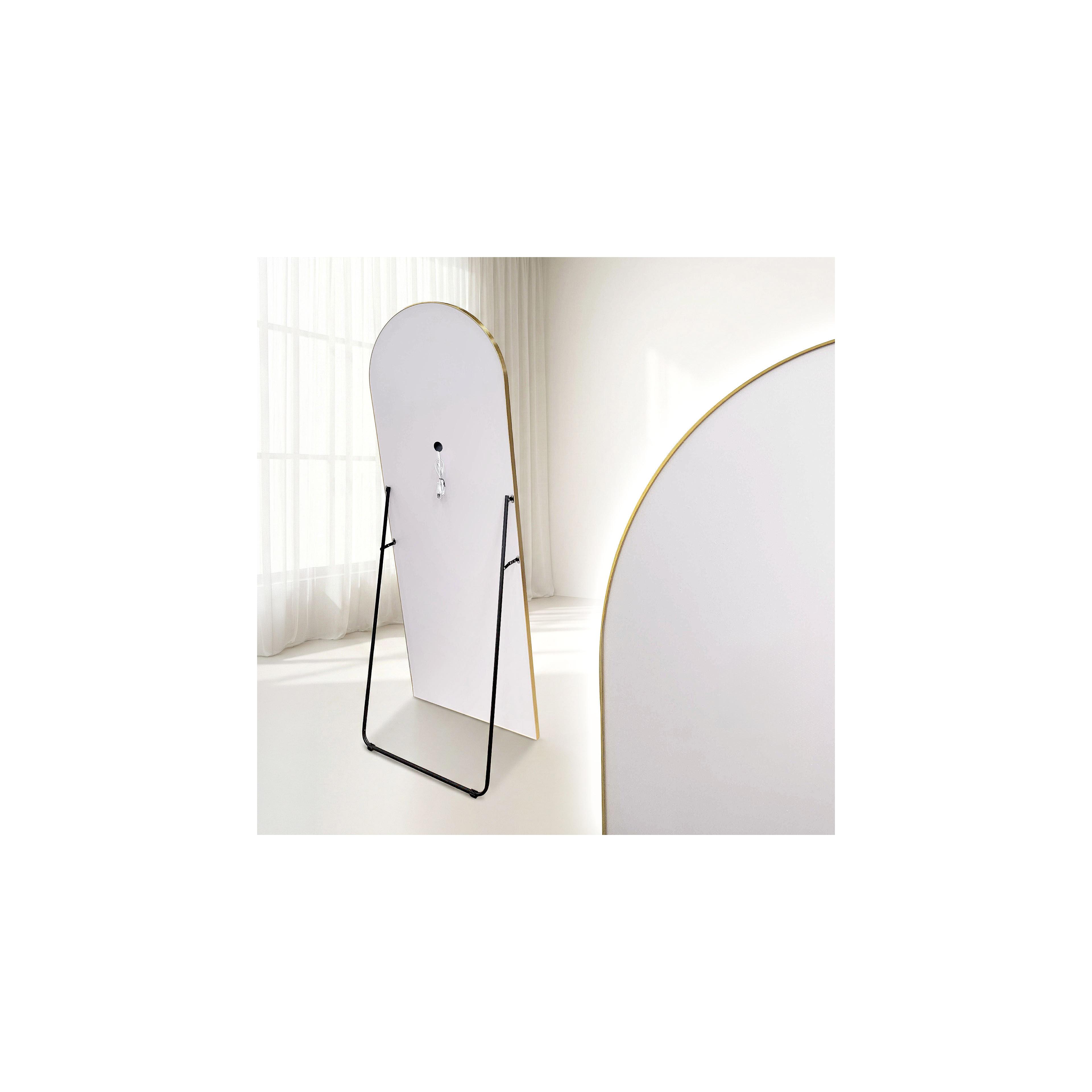 LUSTRO LED Orbit 60x170cm Złote Szczotkowane