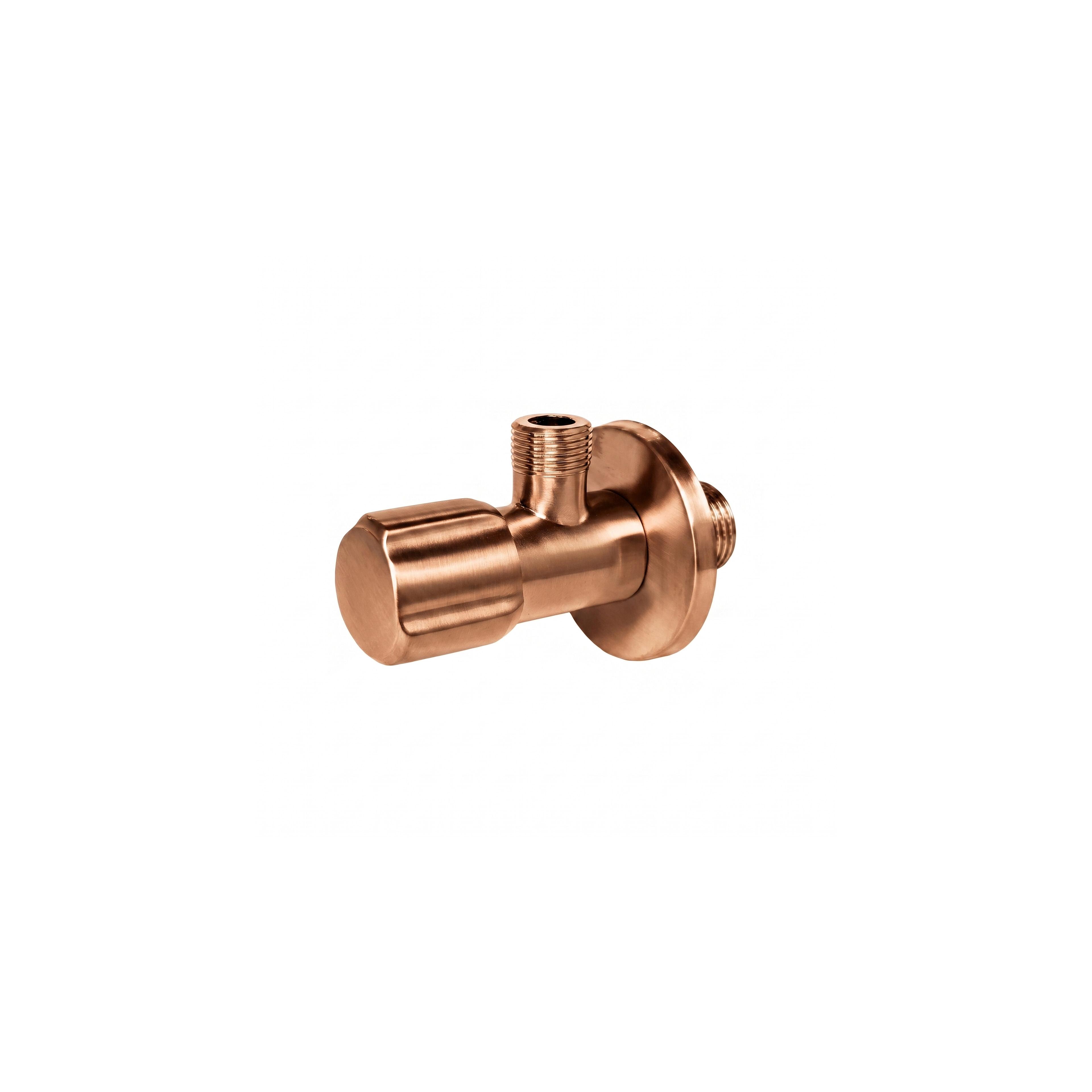 Ъглов вентил 02  1/2" x 3/8" Brush Copper
