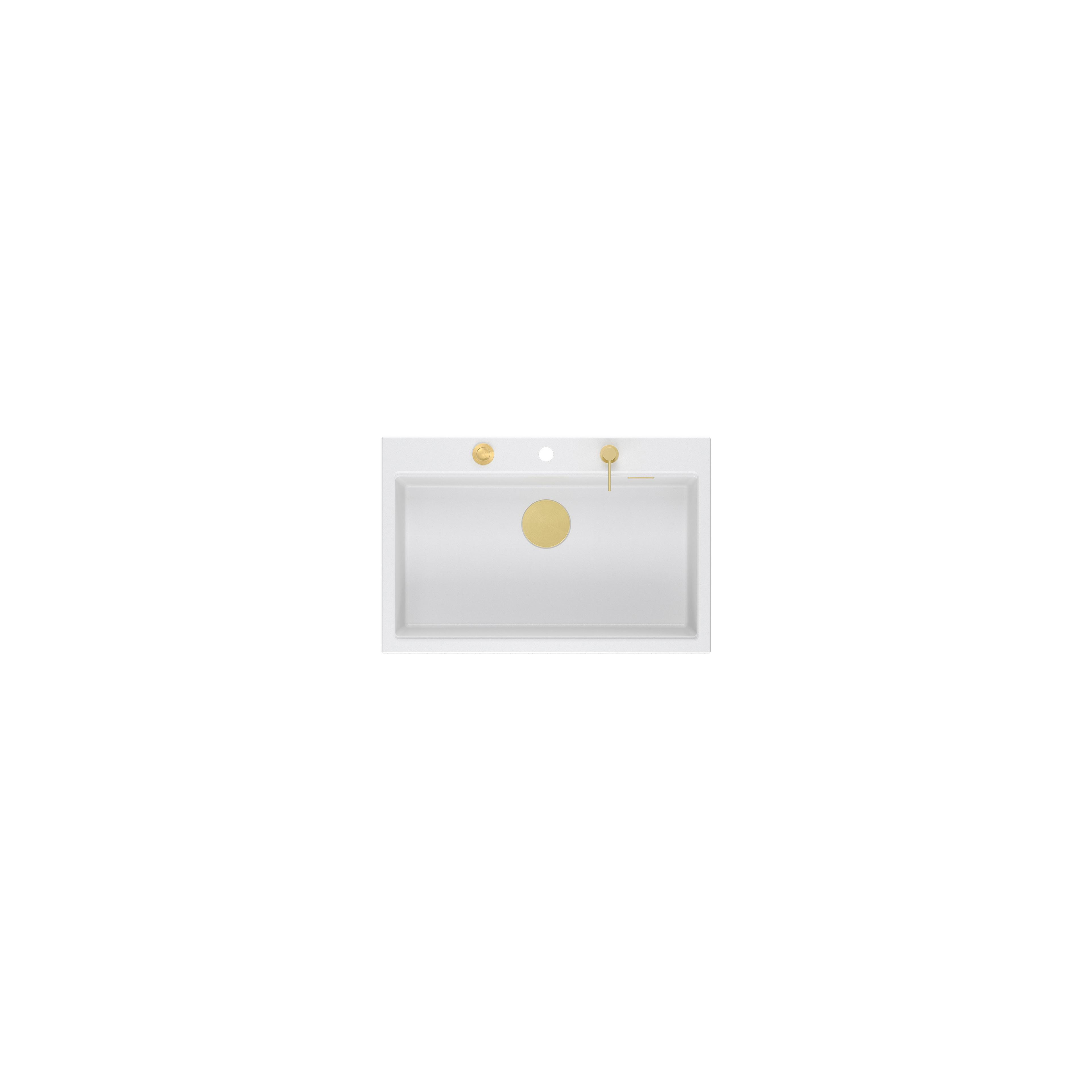 Pia de granito branco MARC 110 WORKSTATION