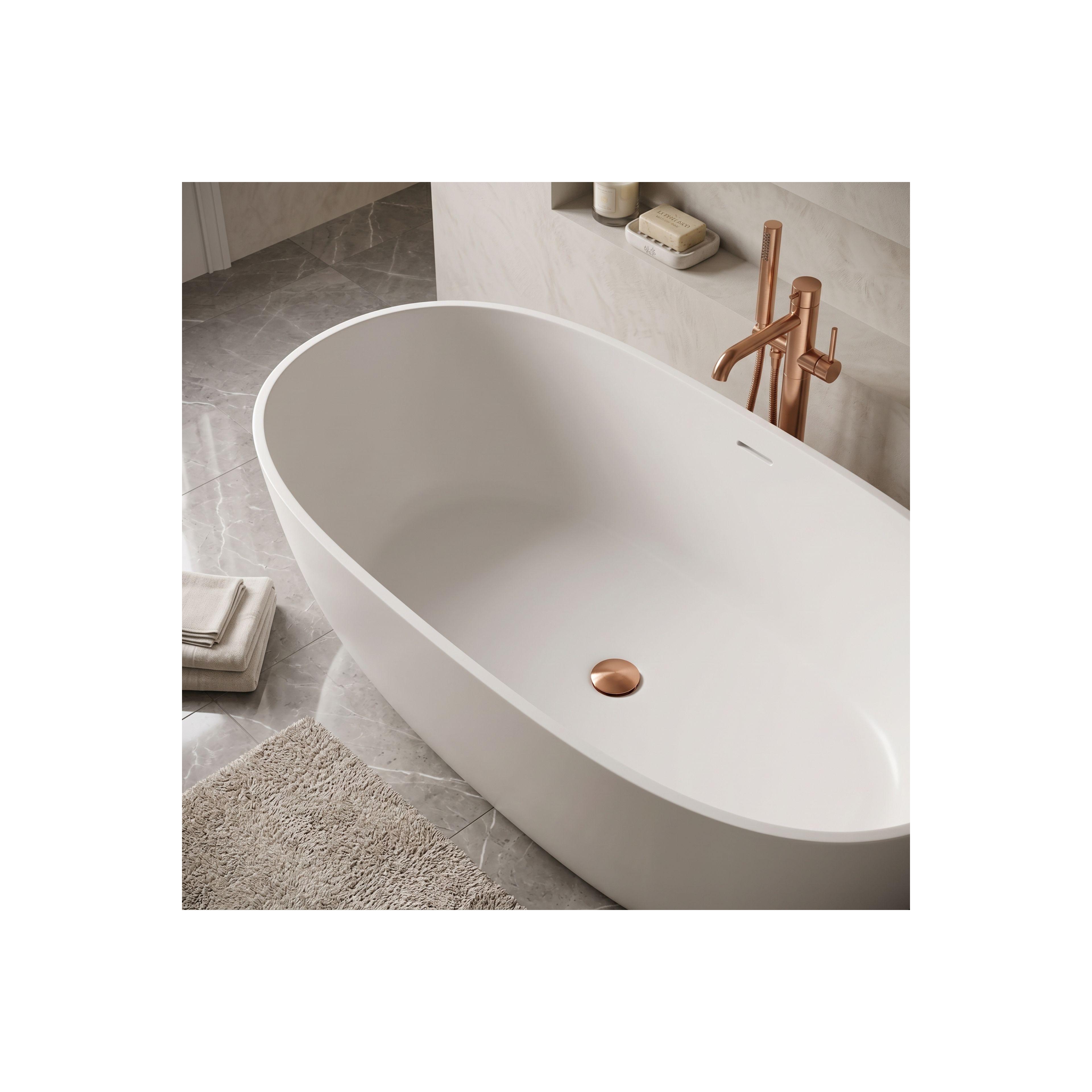 Wanne Stöpsel Klik-Klak Rea Brush Copper