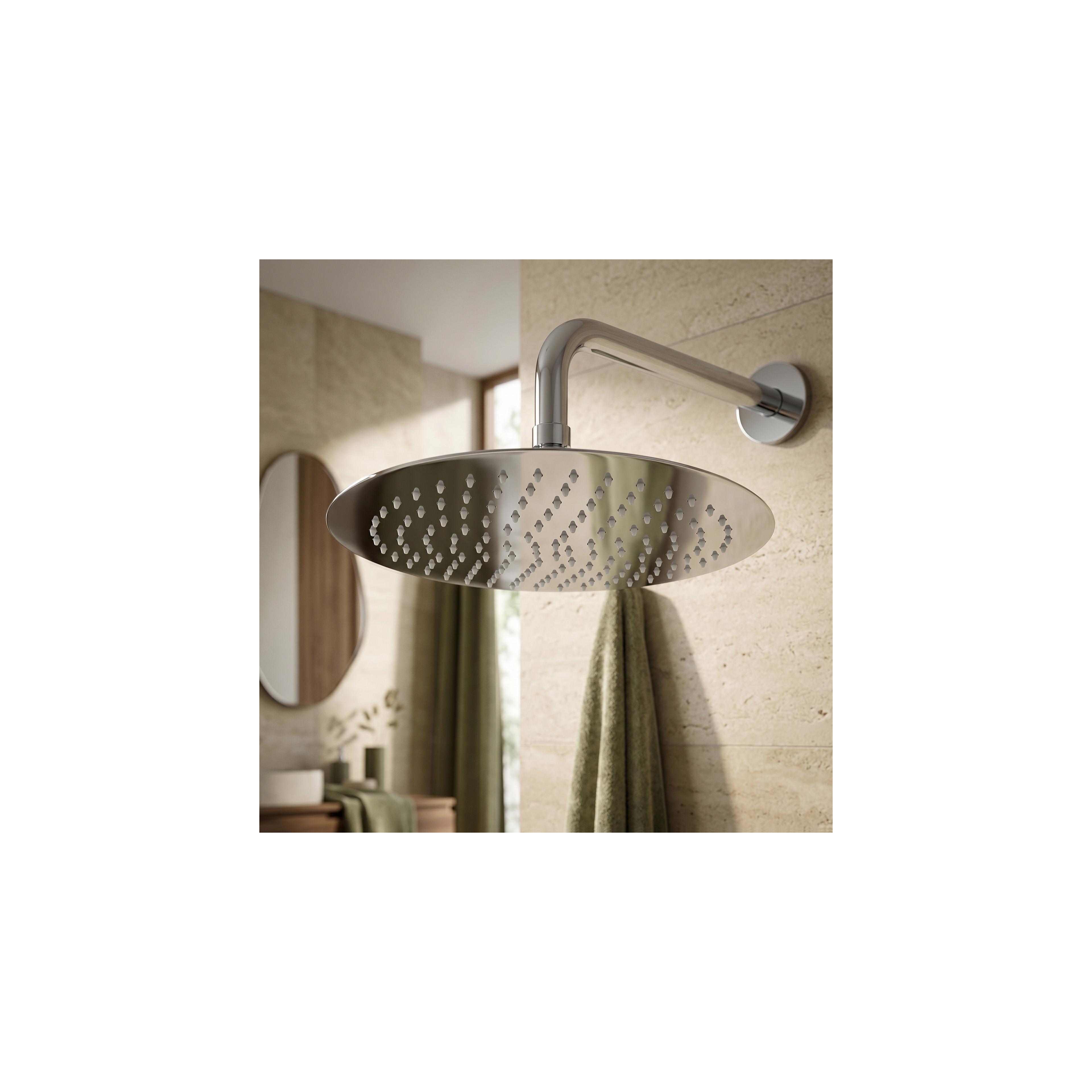 Kerek esőztető zuhanyfej REA JS-P014 30cm Chrome