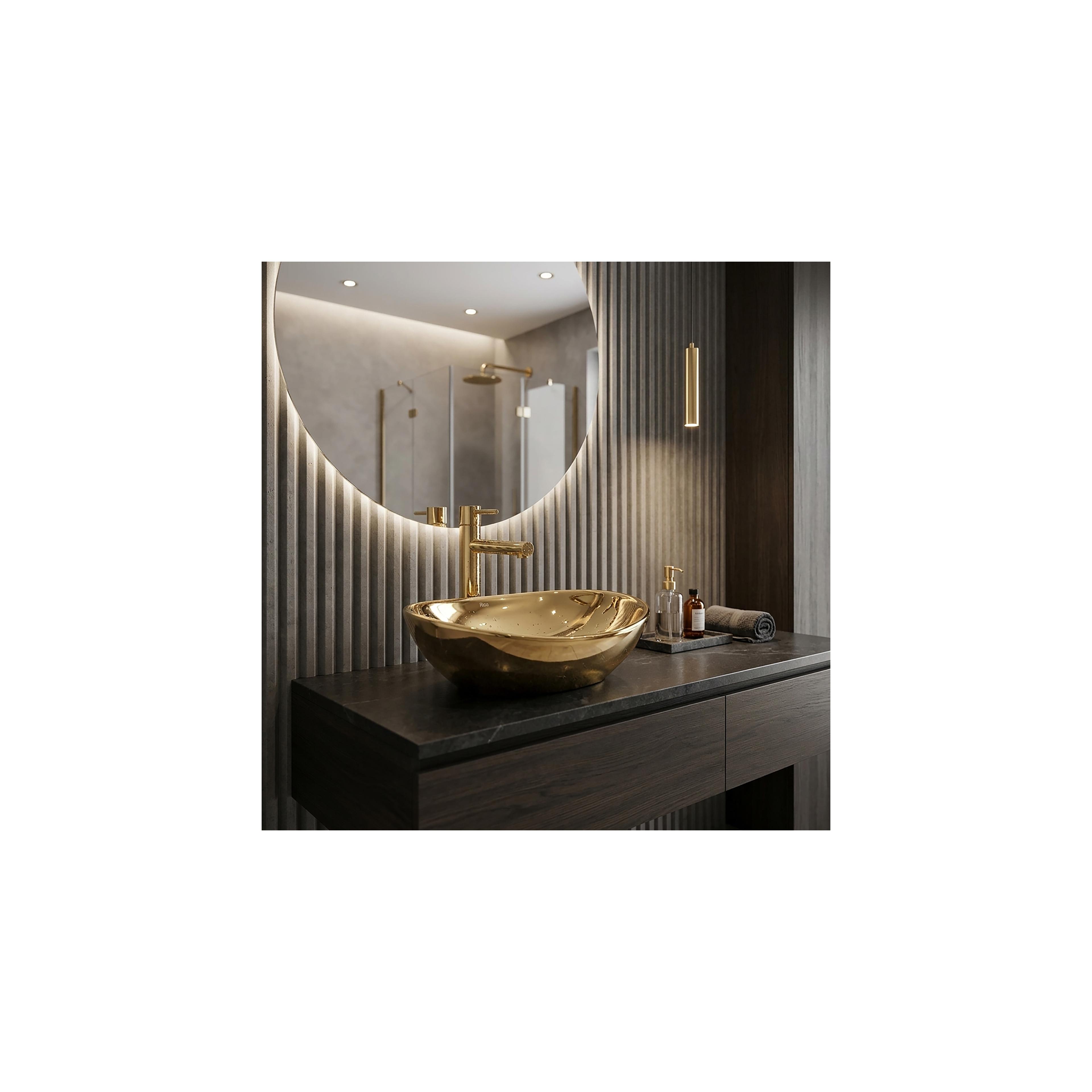 Aufsatzwaschbecken Rea Sofia Gold