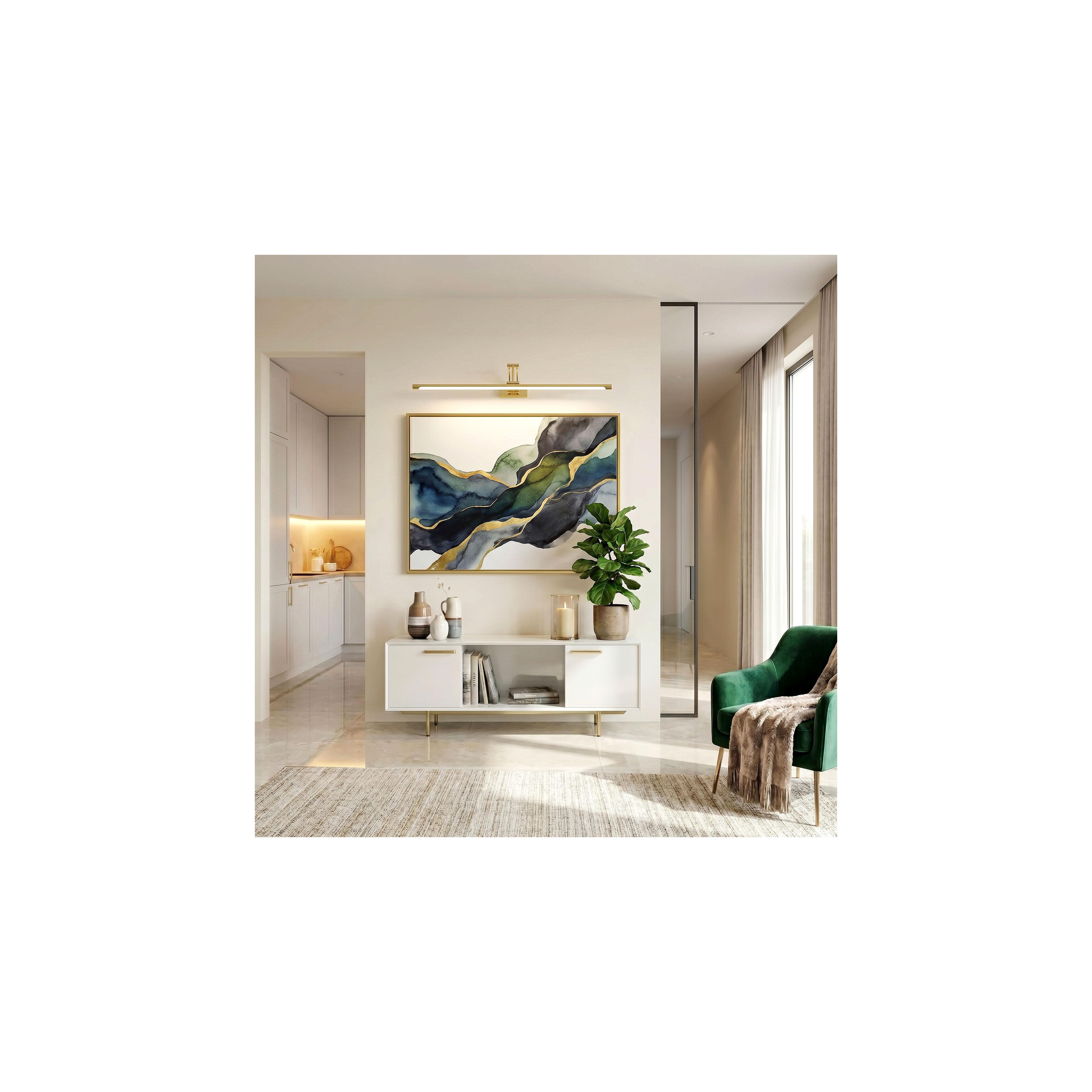 LED аплик за баня SWE021-1W 80cm Gold