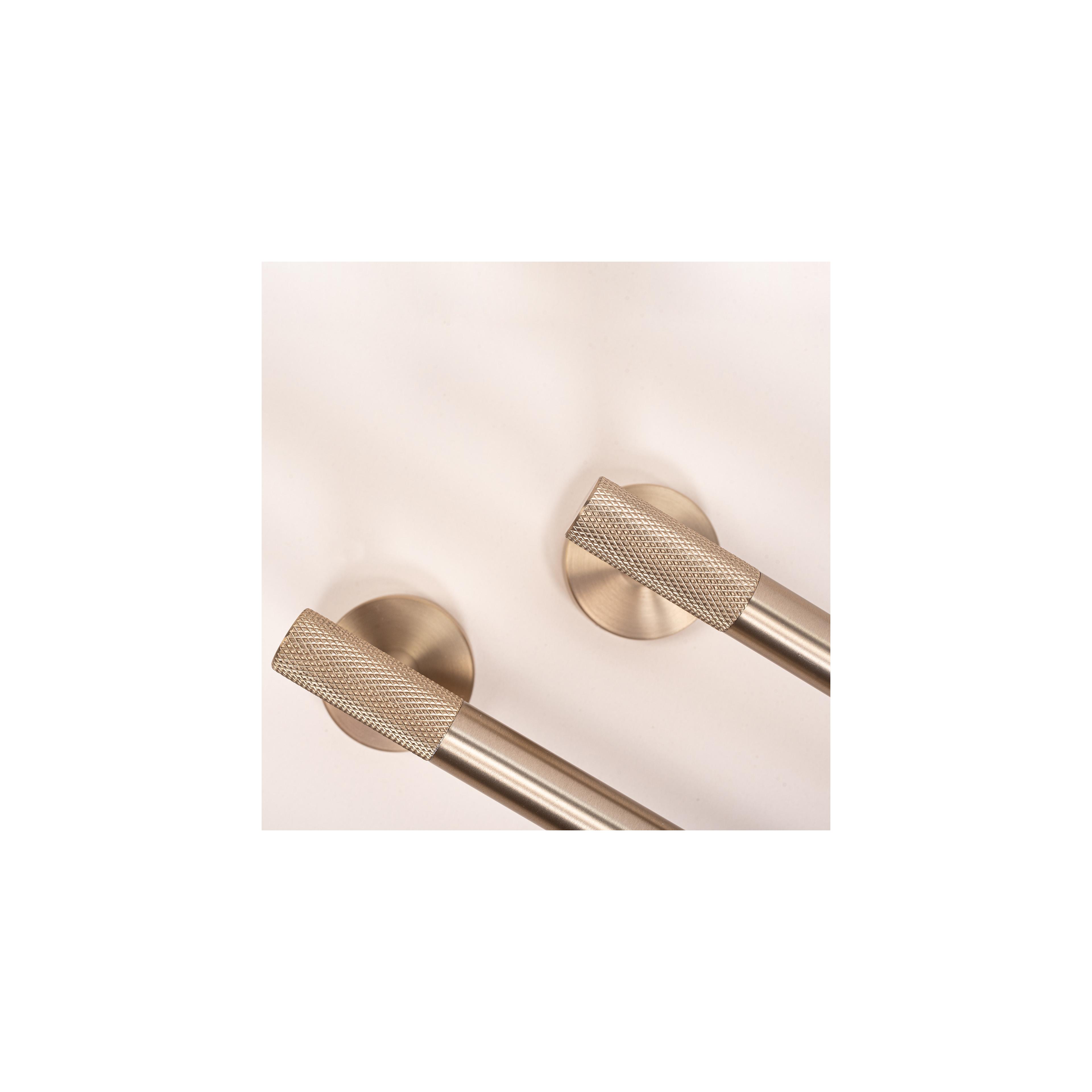 Badrumskrok RING 6610 Modern Borstad Guld