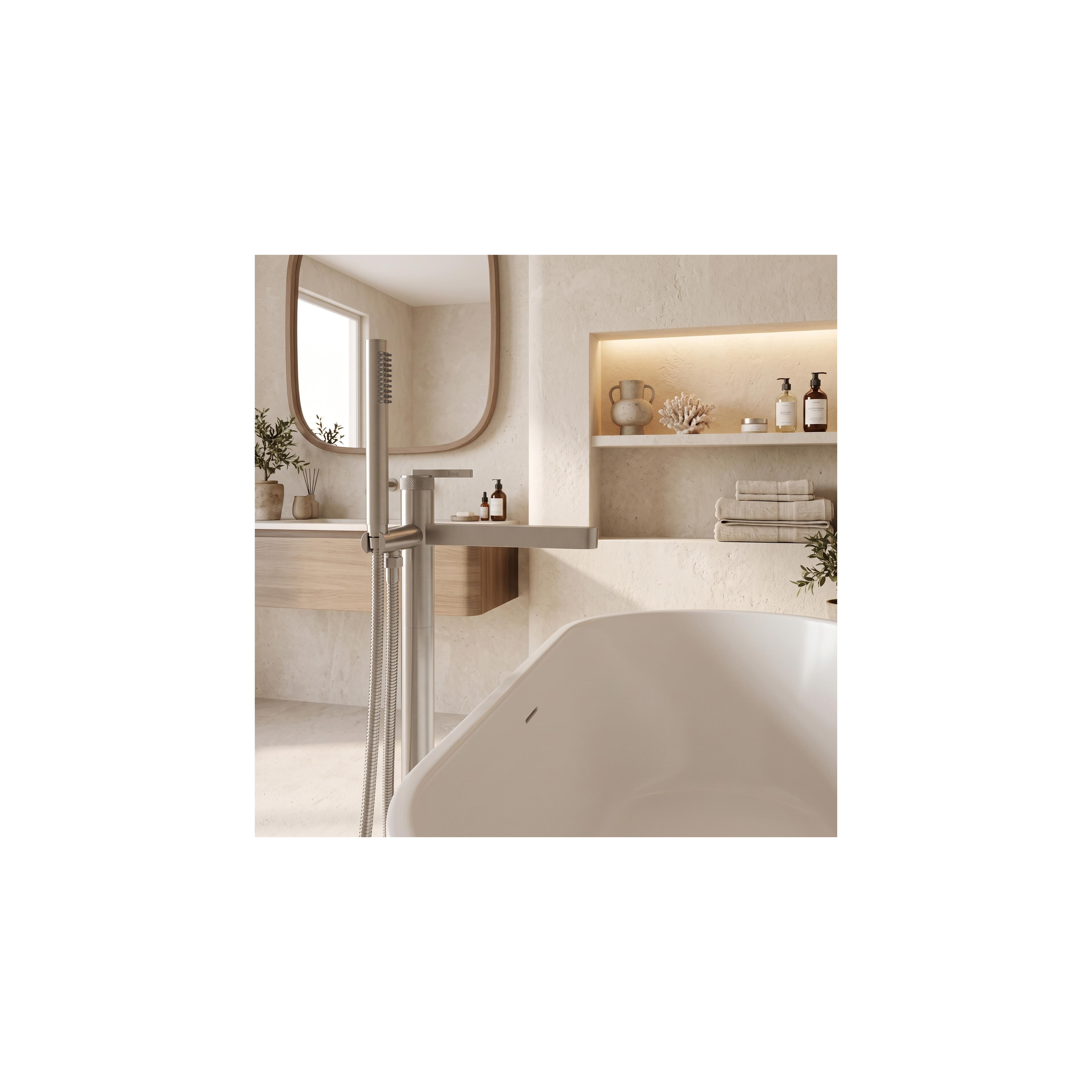 Free-standing faucet Rea Grace Brush Nickel