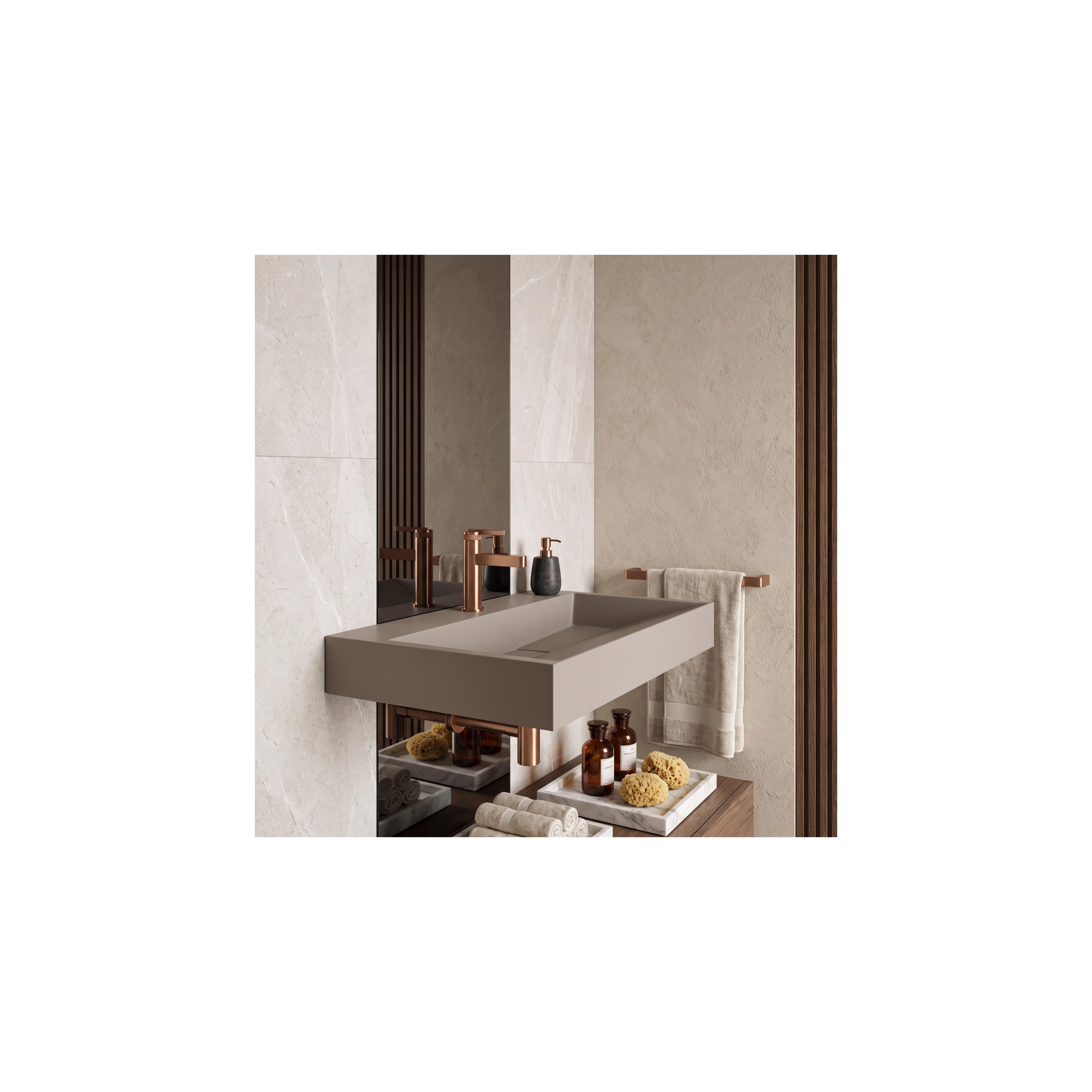 Konglomeratni umivaonik Rea GOYA 70CM Taupe