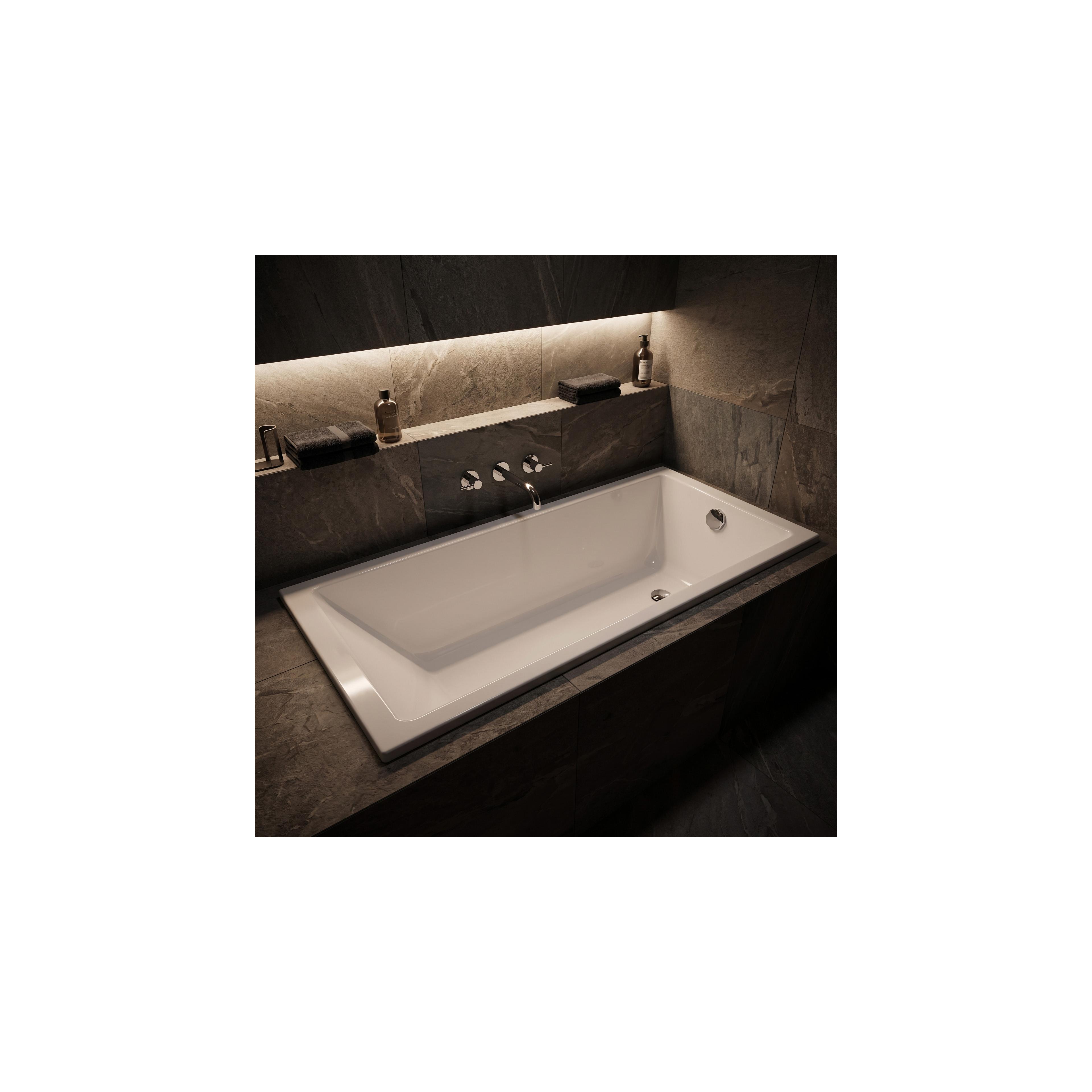 Acryl-Einbaubadewanne Rea Catania 180