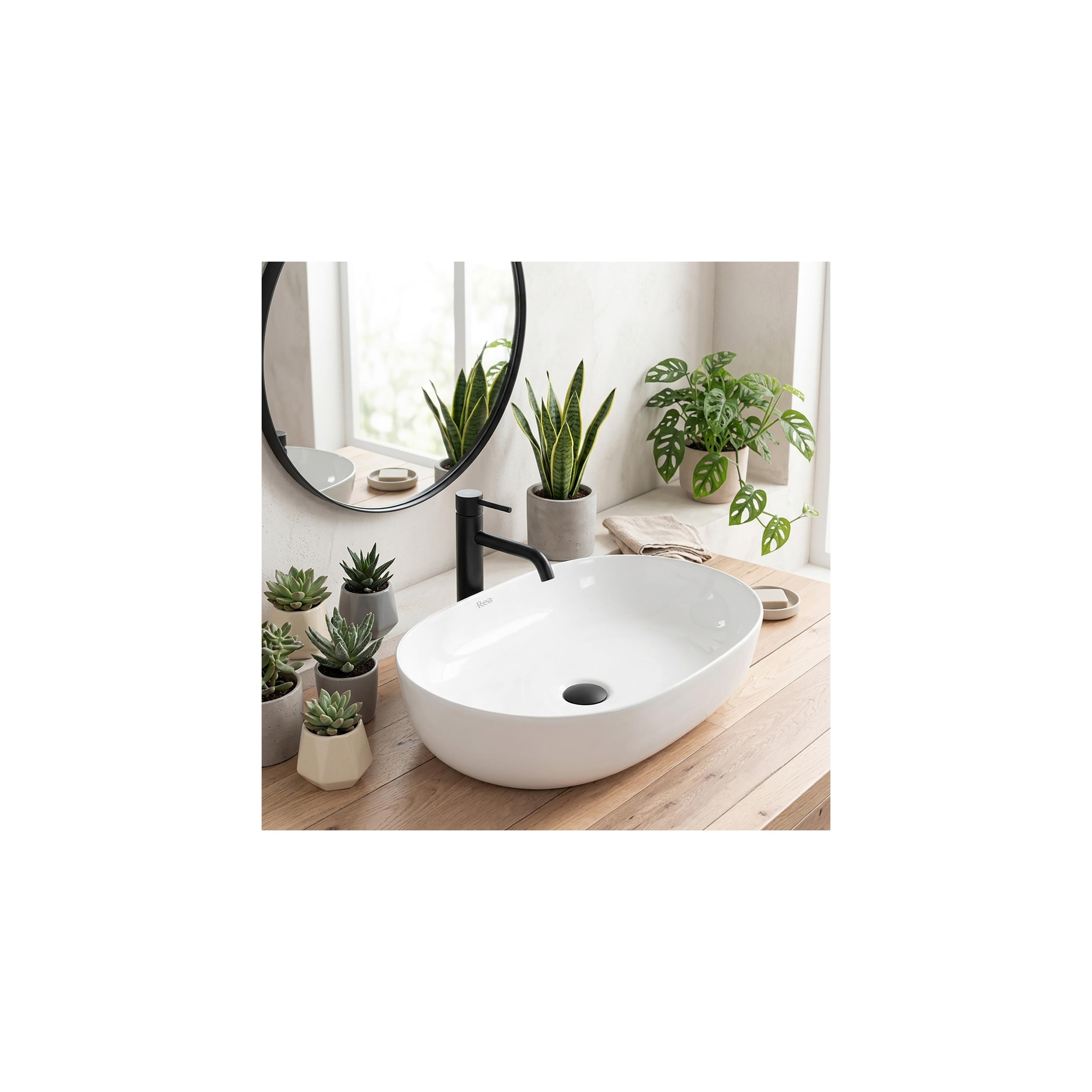 Aufsatzwaschbecken CLEO white – REA