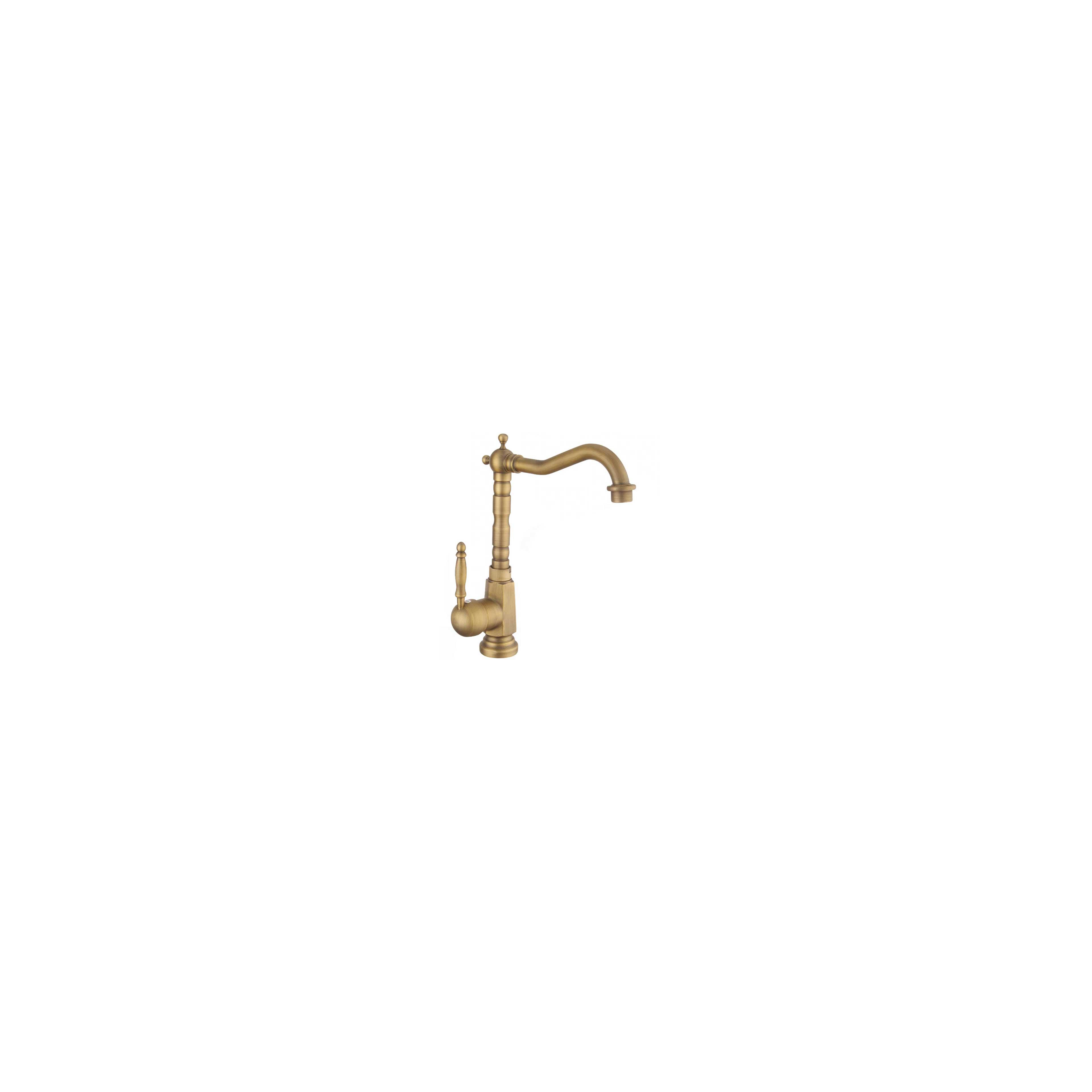 Waschbeckenarmatur Bona Old Gold high