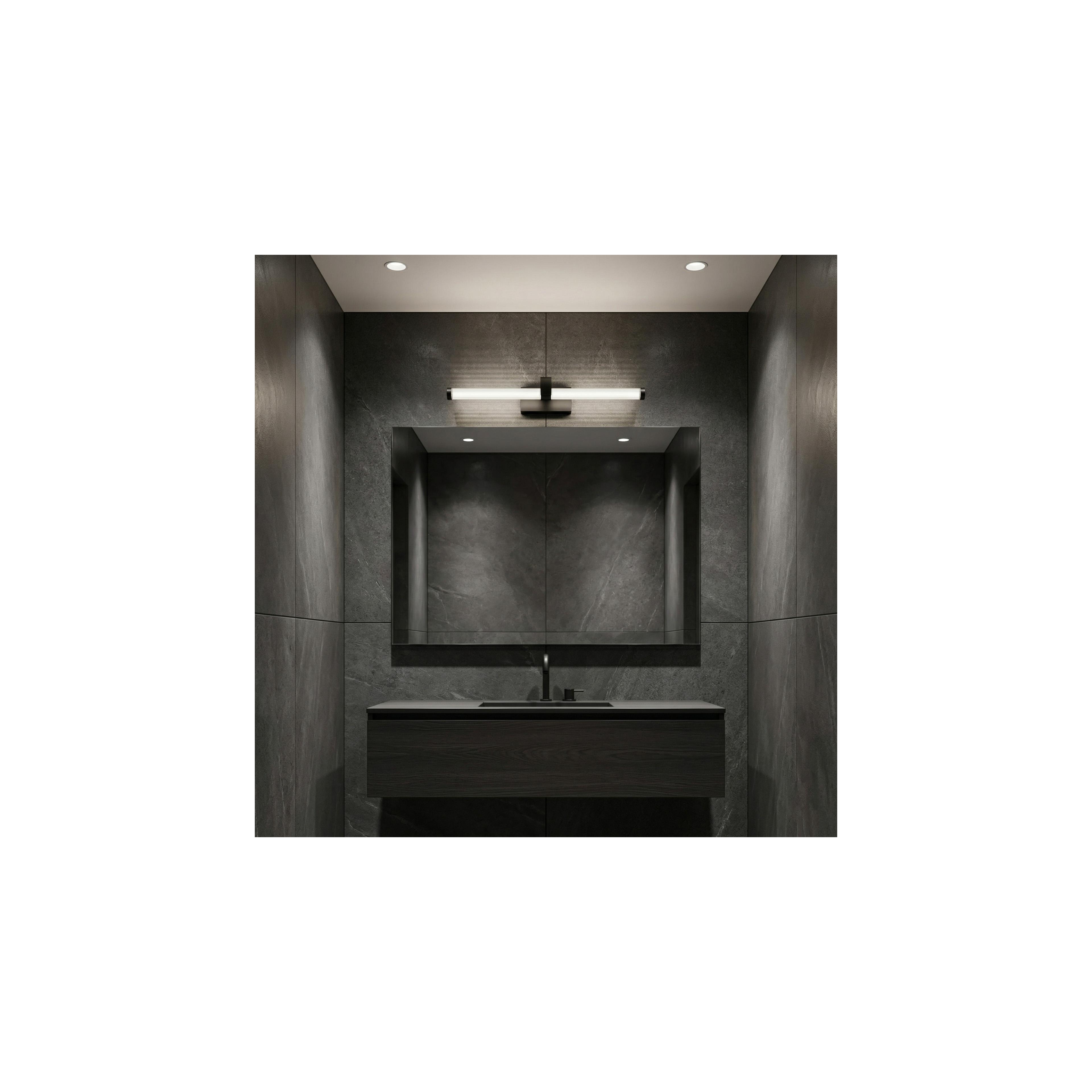 Bad LED-Wandleuchte APP1887-1W 40cm BLACK