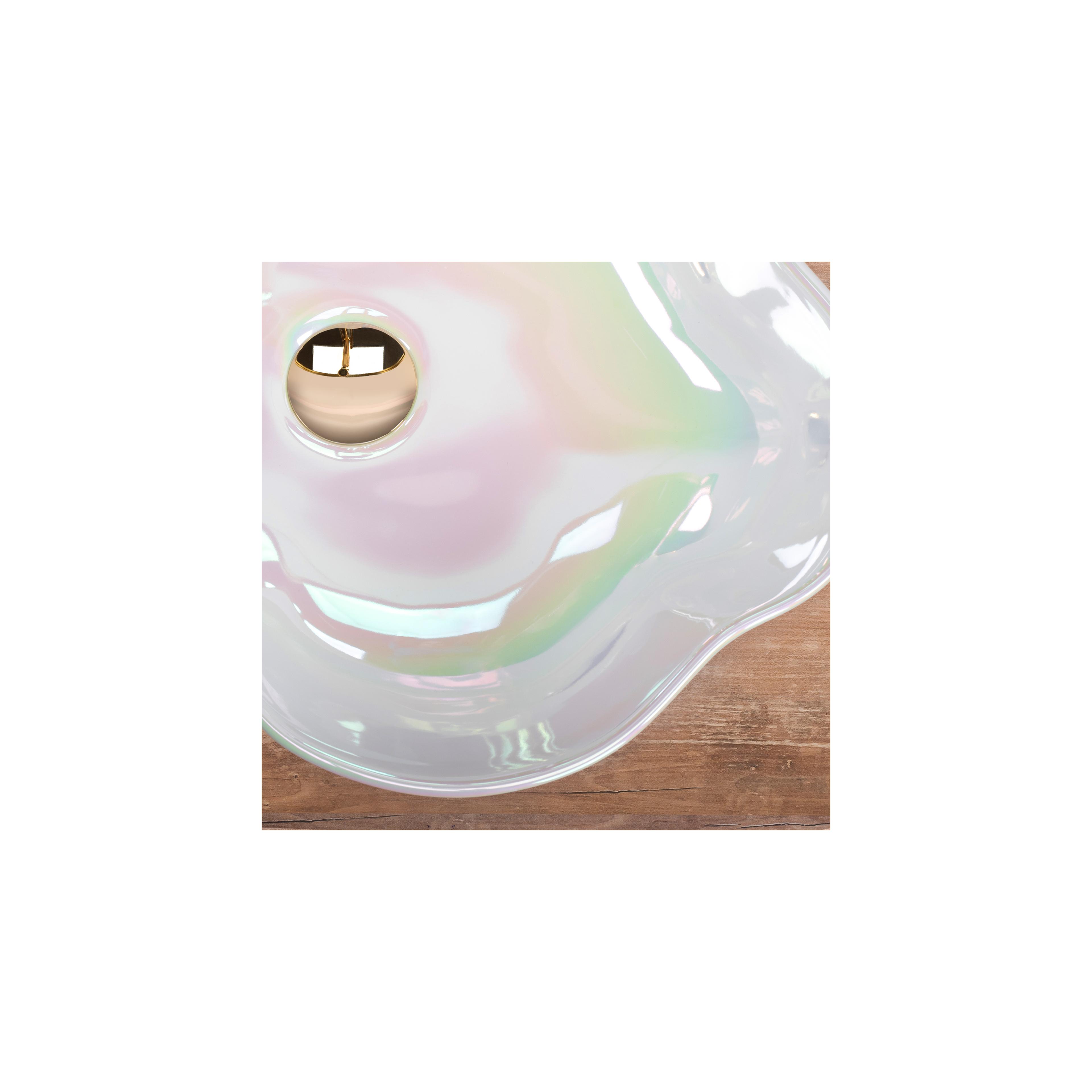 Countertop washbasin Rea Akoya Pearl