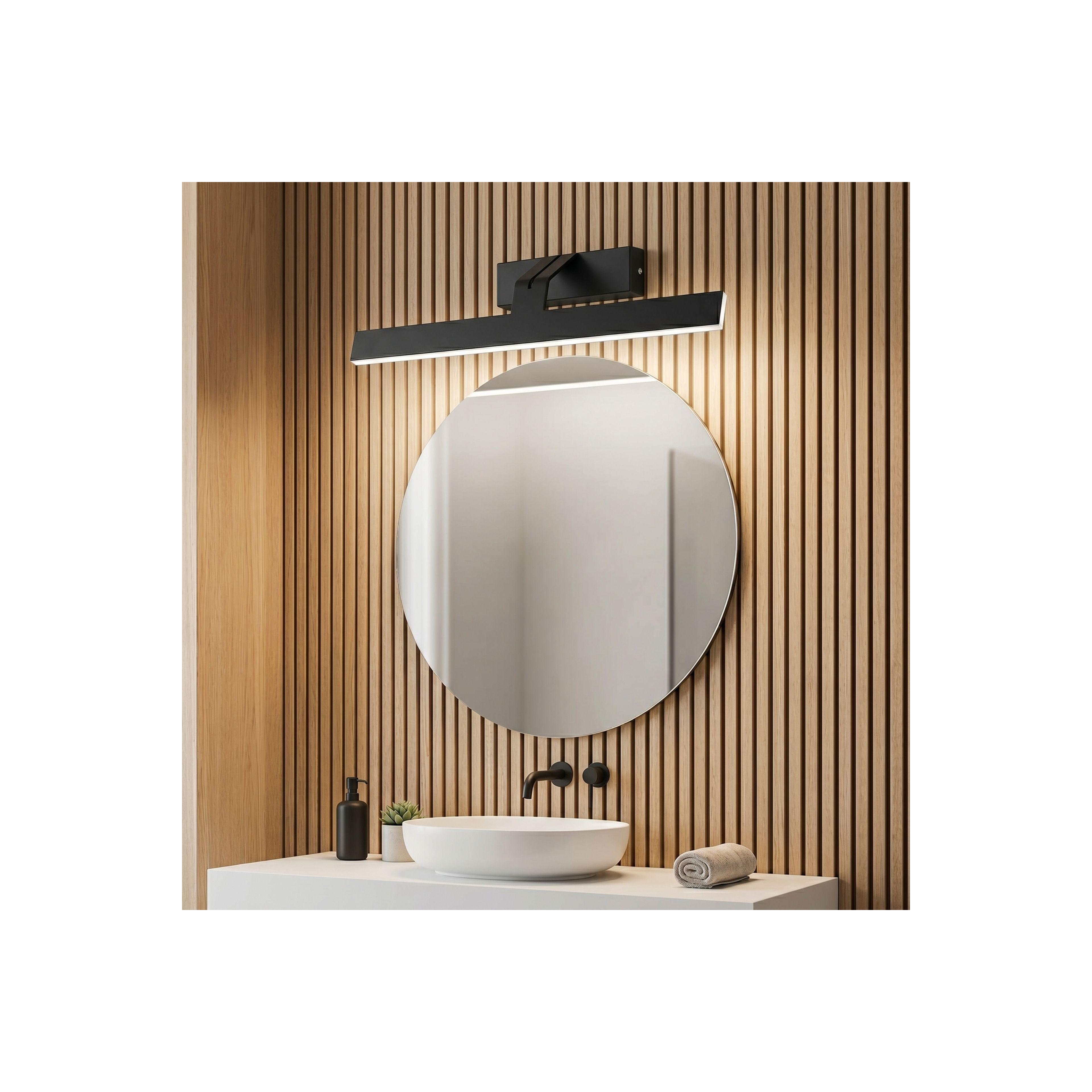 Bad LED-Wandleuchte SWE010-1W 43cm BLACK