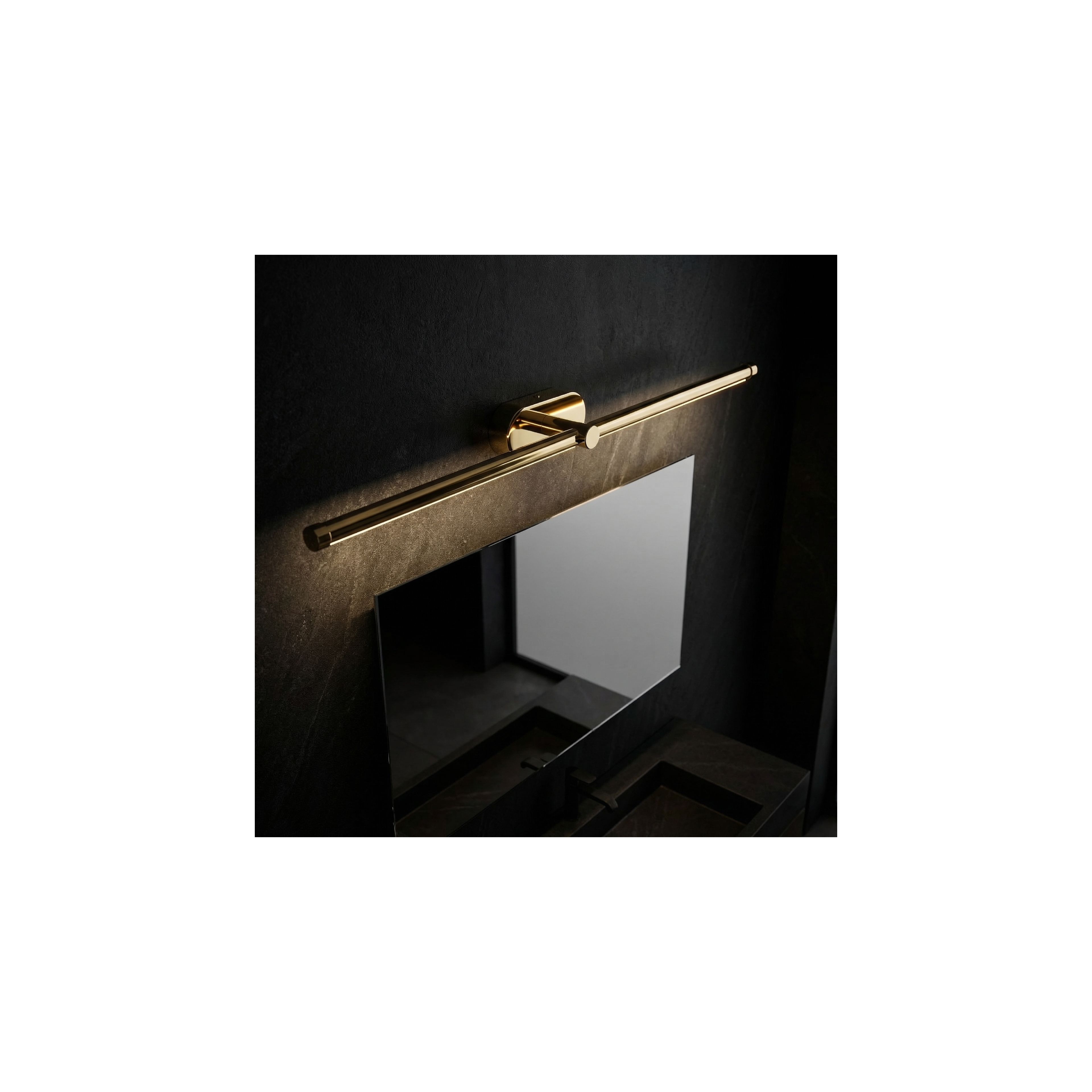 Bad LED-Wandleuchte APP1891-1W 80 cm GOLD