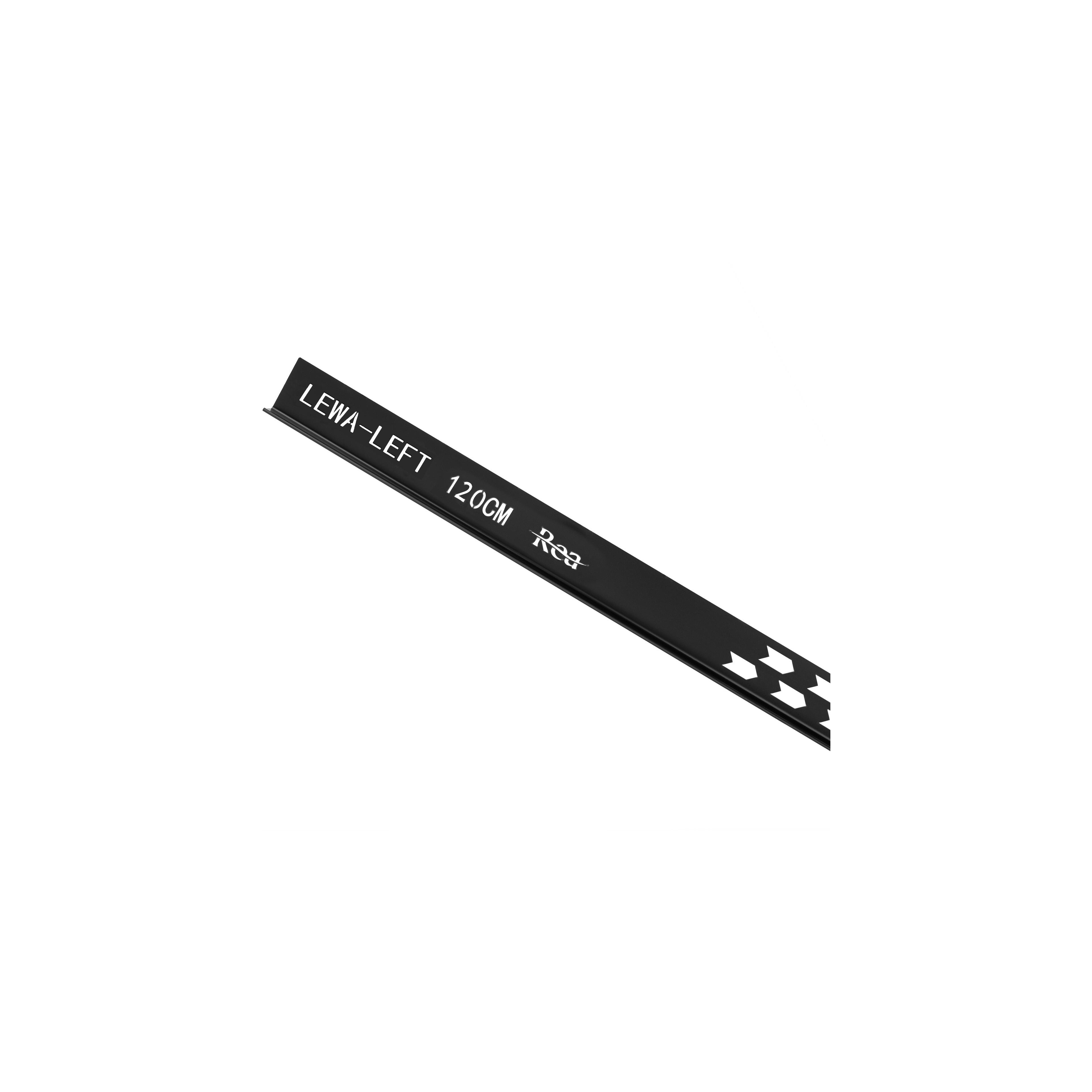 Наклонная планка для душевого поддона 120cm Black
