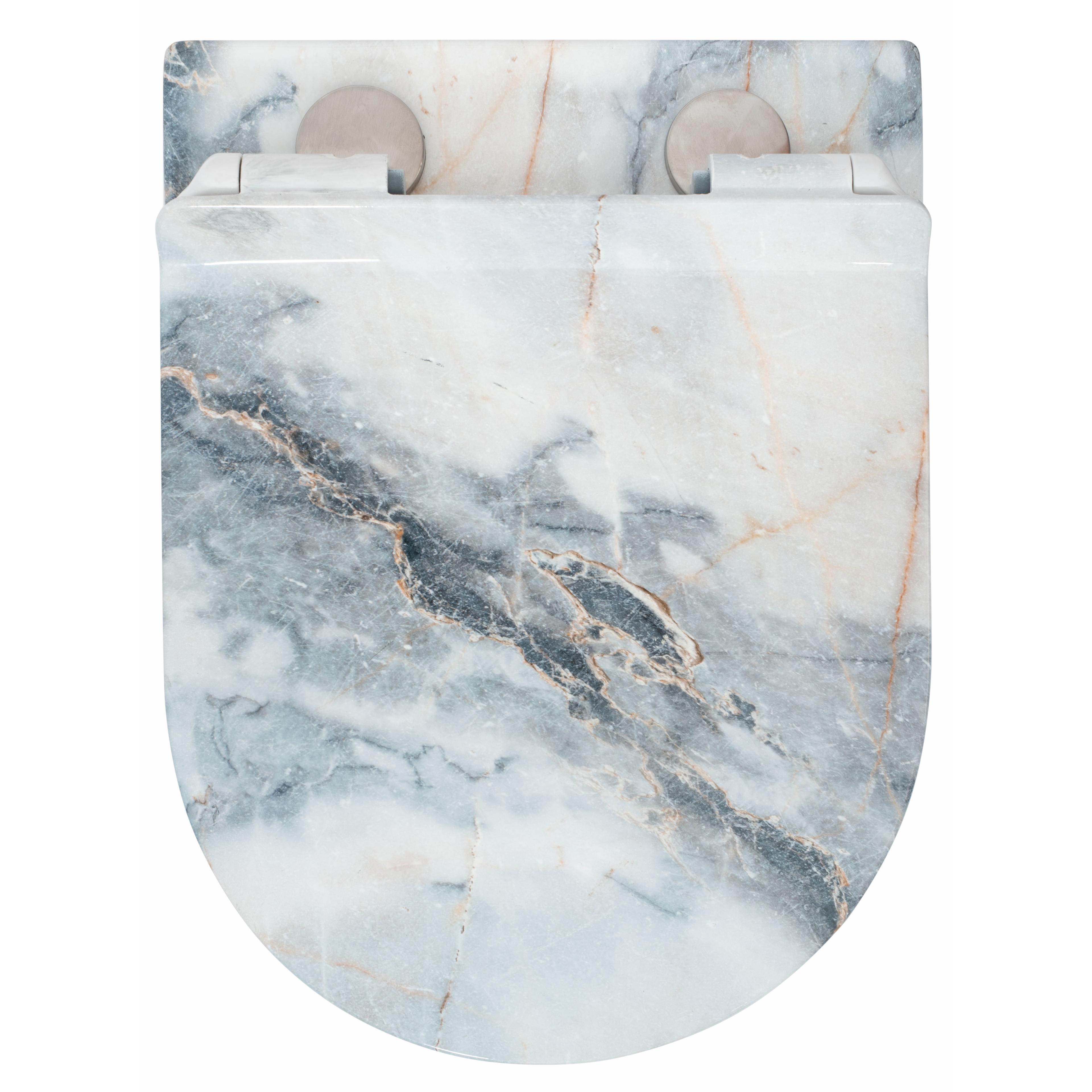Carlos Slim Rimless Granite Shiny N zidna WC školjka