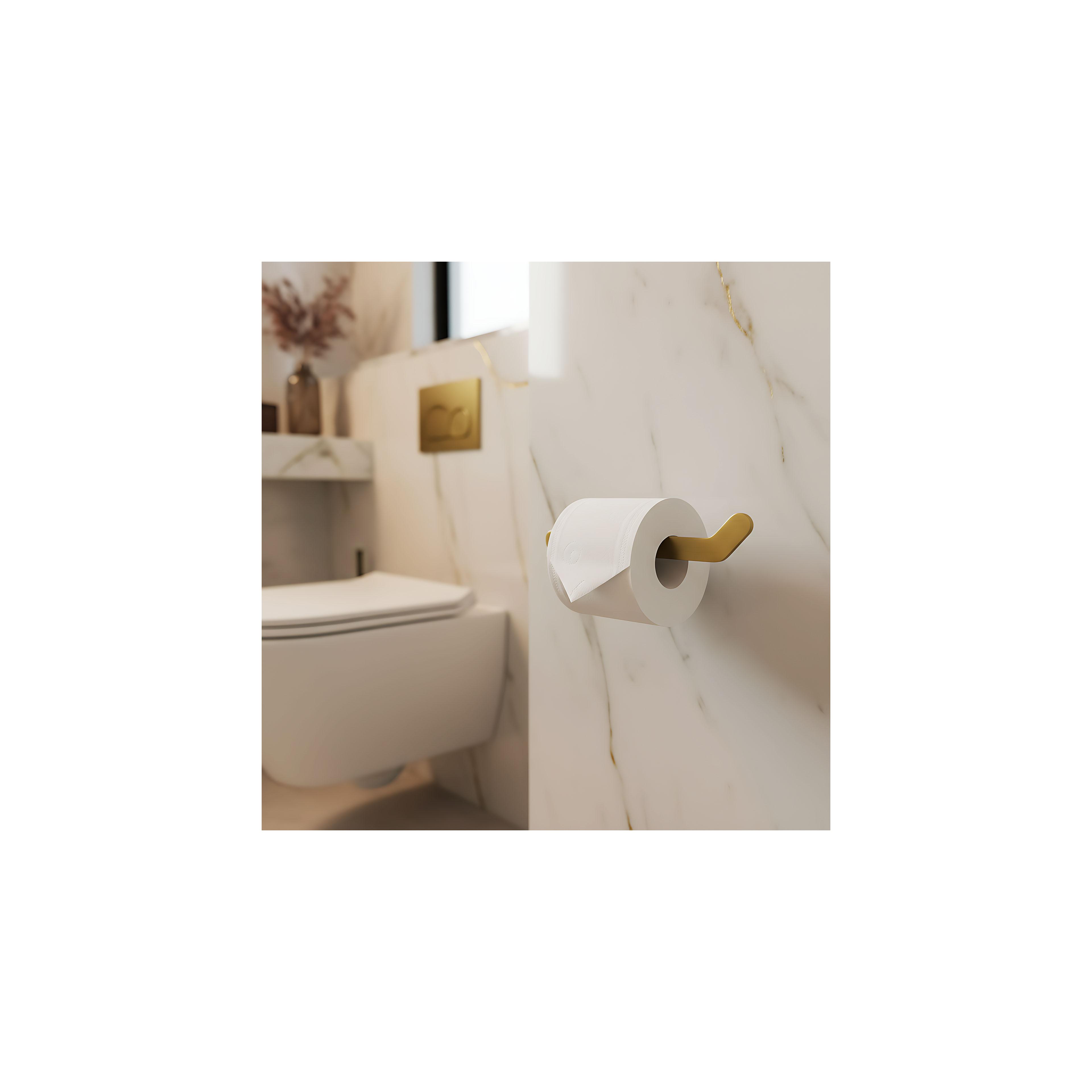 Halter für Toilettenpapier 109 Til Brush Gold