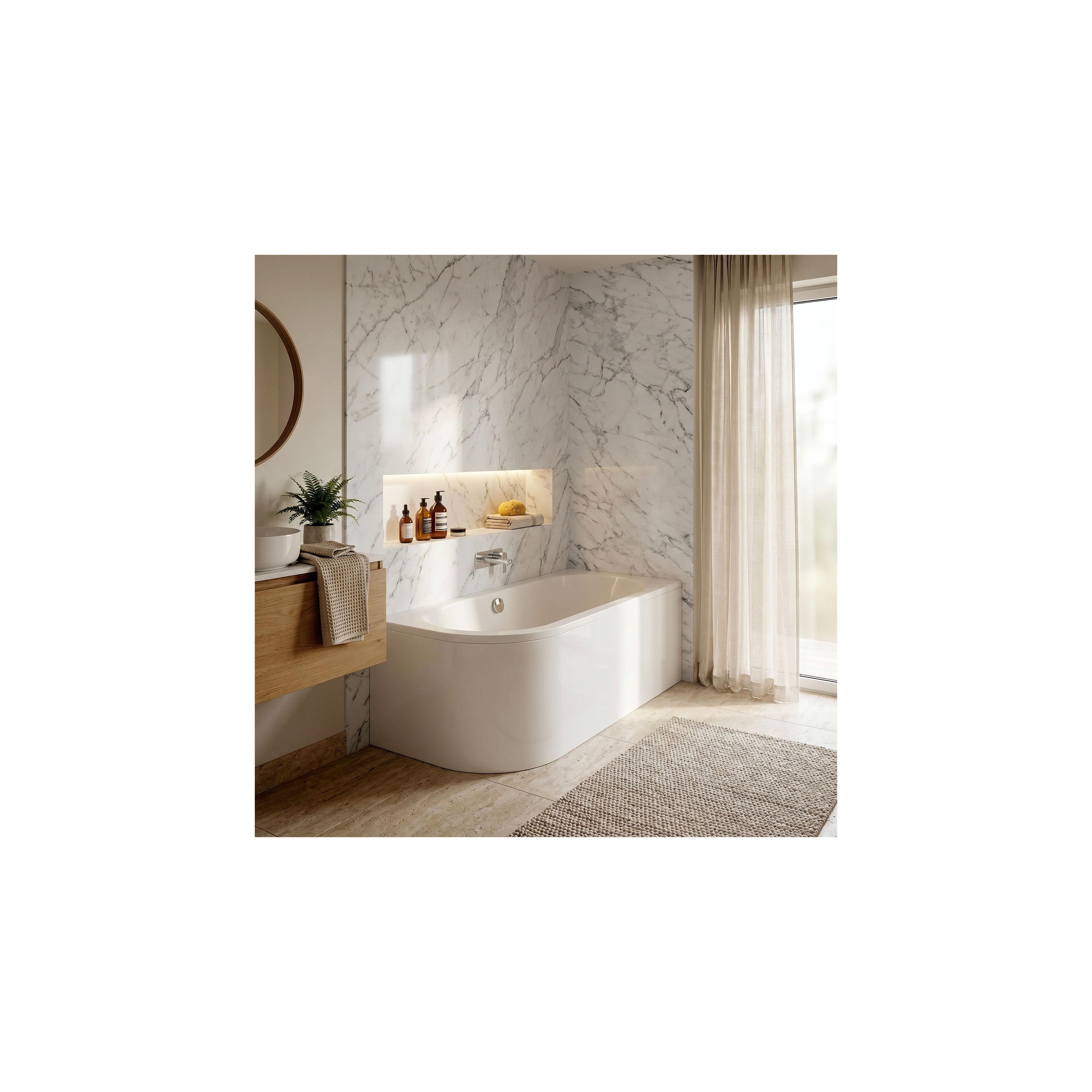 Acryl Eckbadewanne Rea Orion Right 150cm
