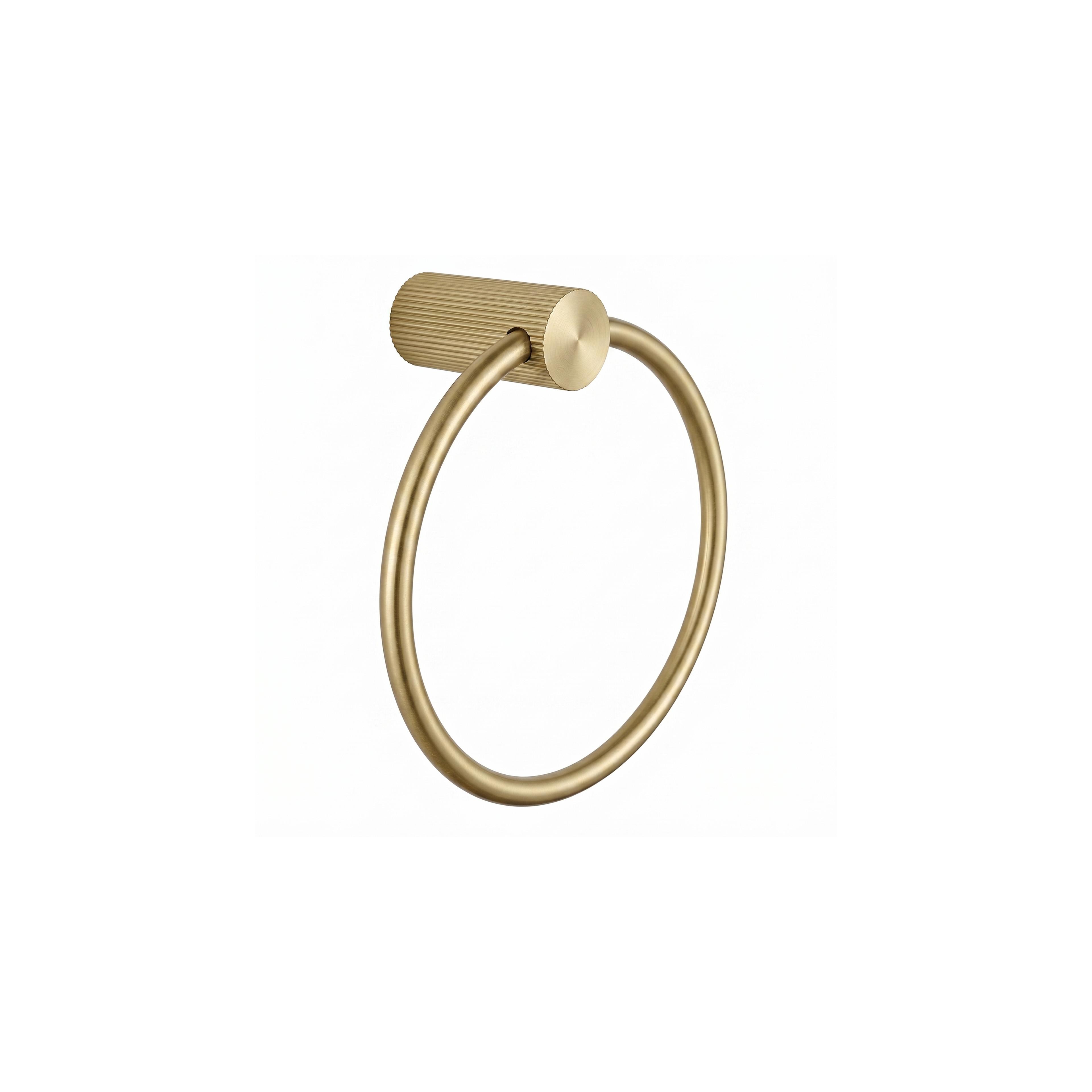 Badezimmerhaken Ring 64106 SOLO Brush Gold