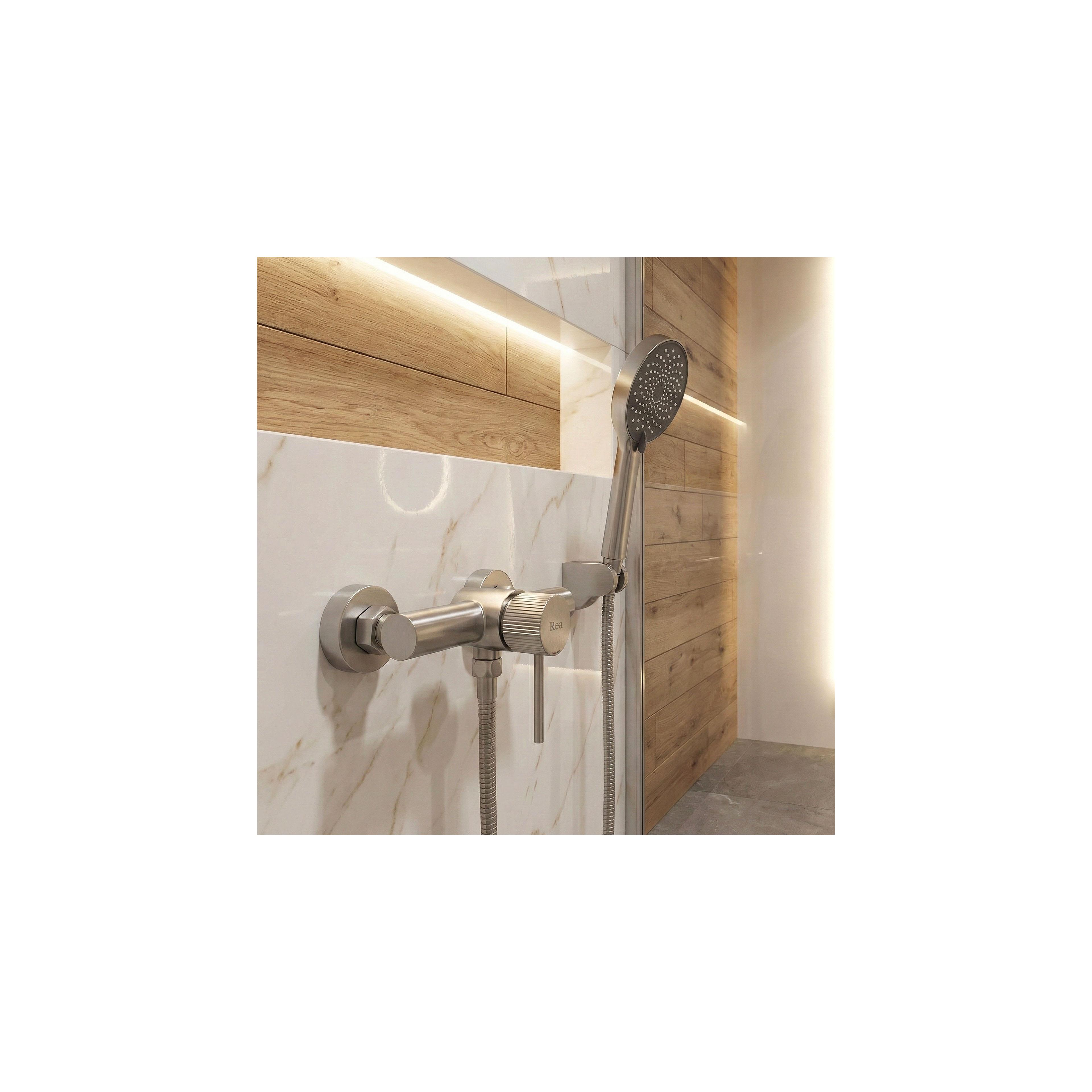 Duscharmatur REA Lungo Stripe BRUSH NICKEL