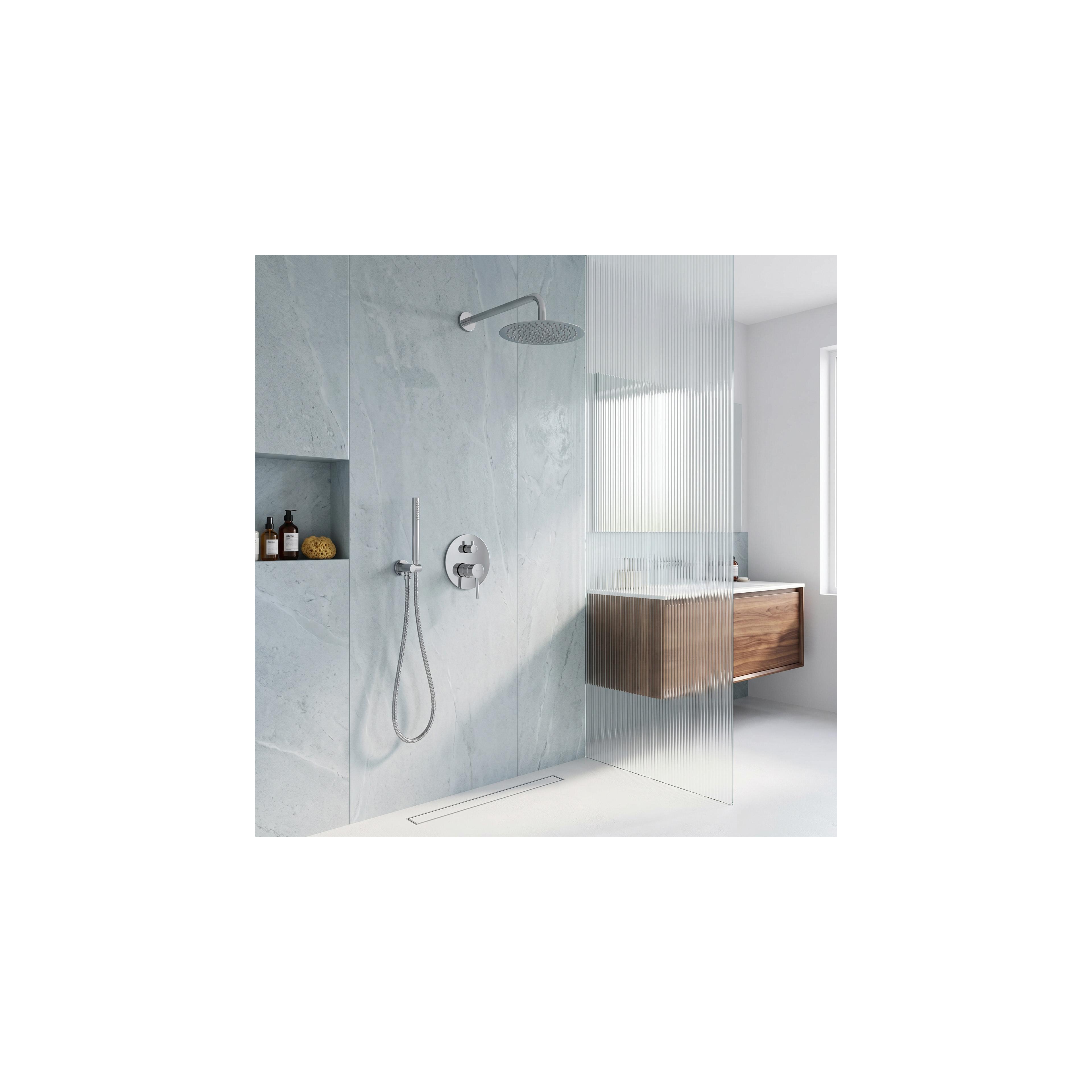 Inbouw regendoucheset Rea Lungo Chrom  + BOX