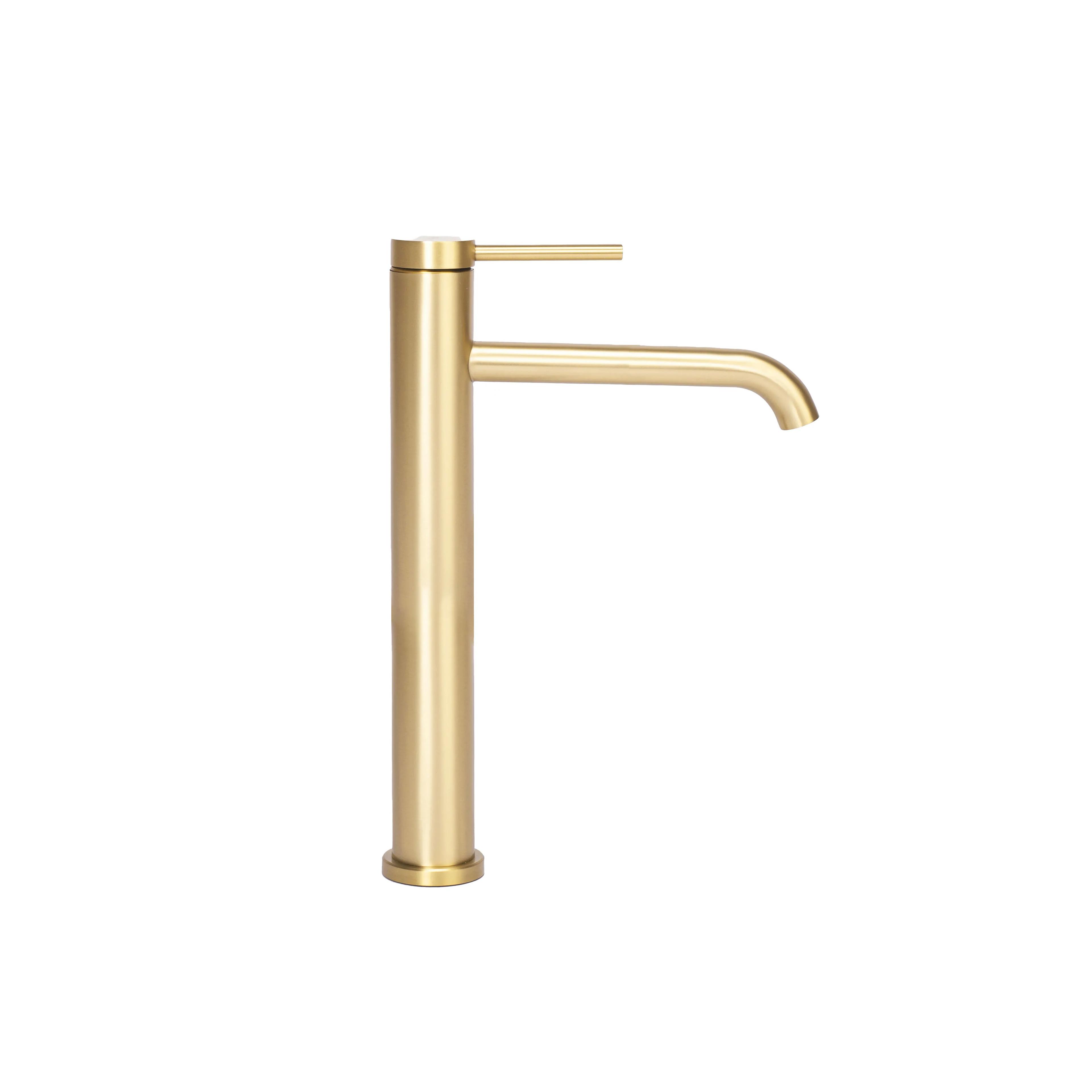 Bathroom faucet Rea CLIF Brush GOLD HIGH