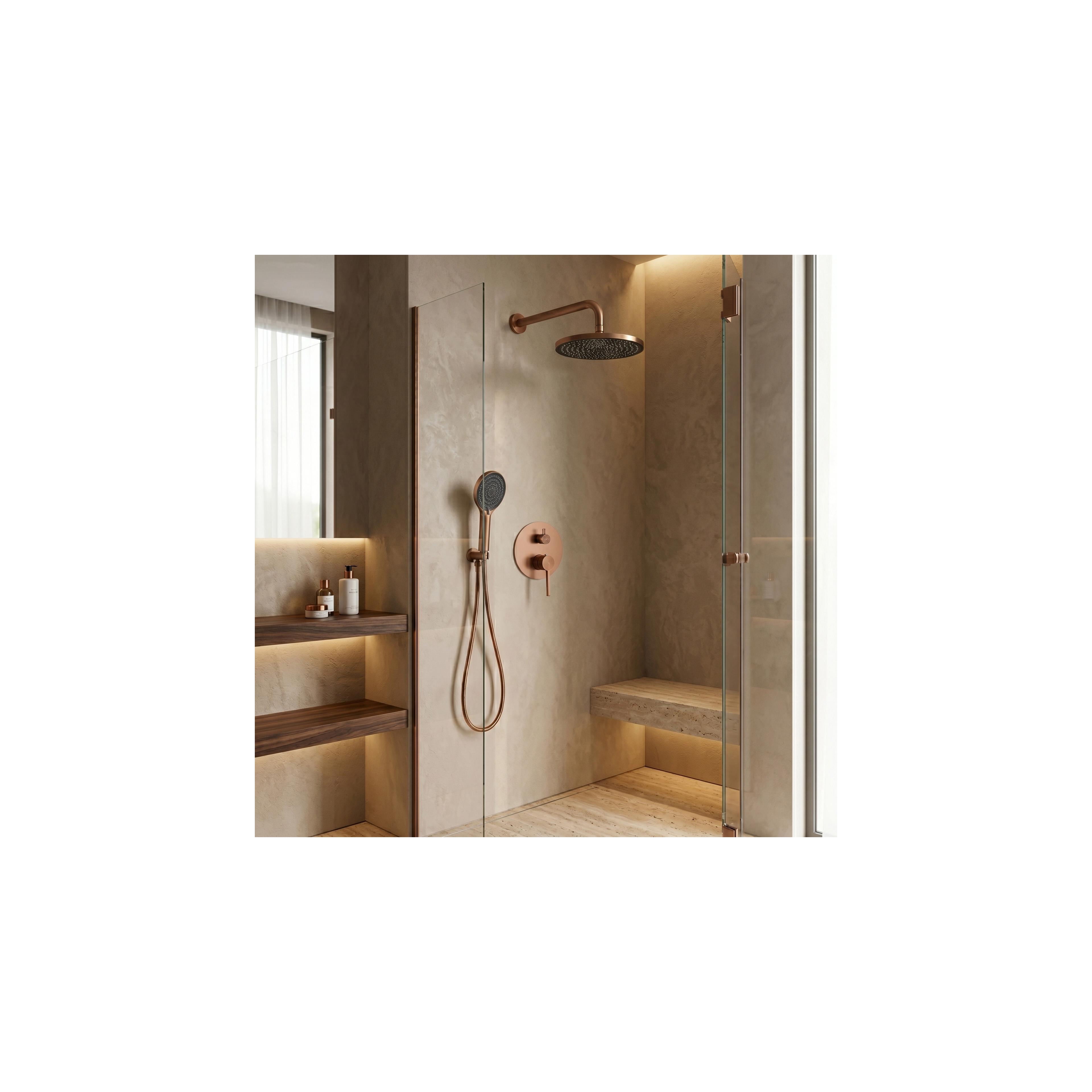 Inbyggd duschset Rea Foster Brush Copper + BOX