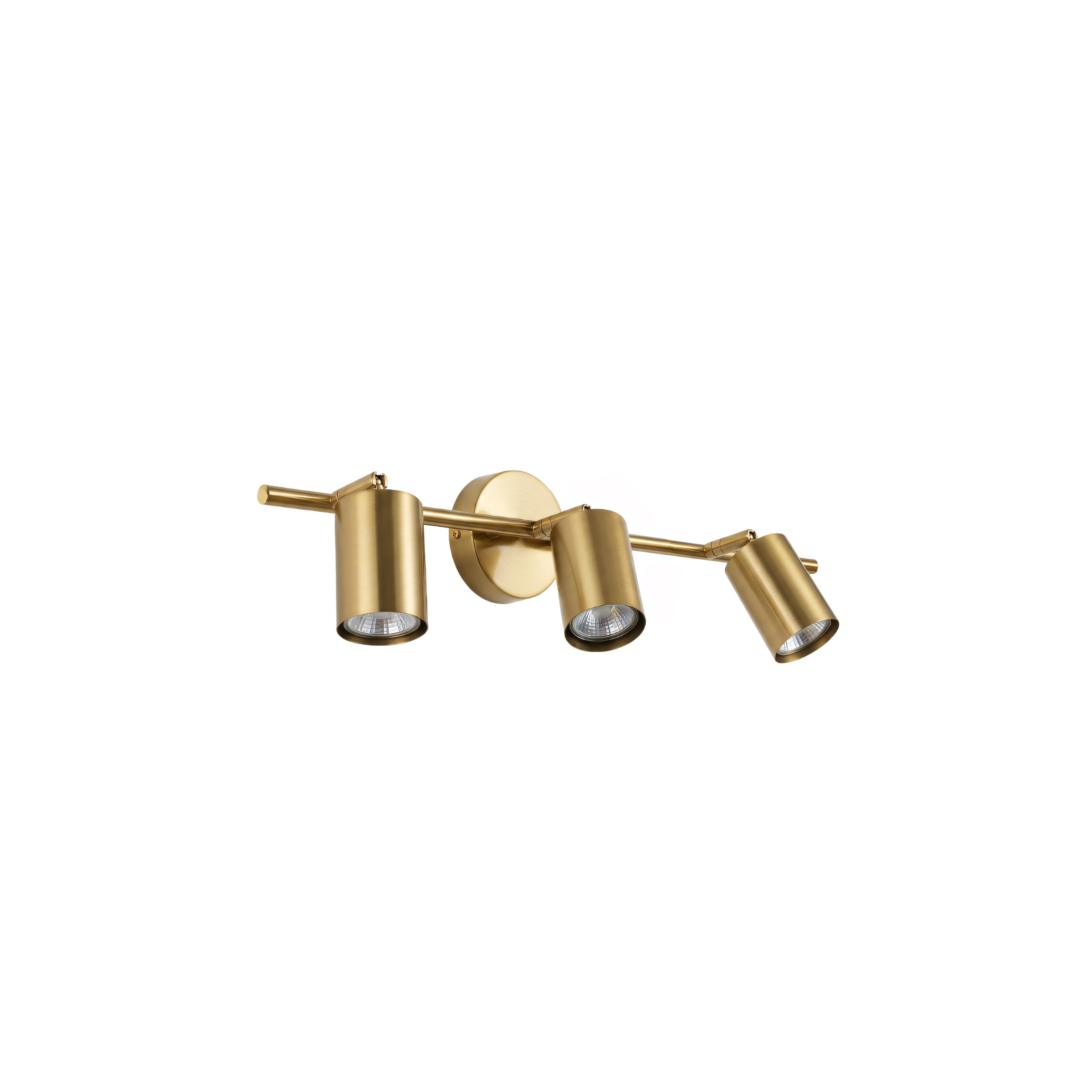 Koupelnové nástěnné svítidlo APP1898-3W BRUSH GOLD
